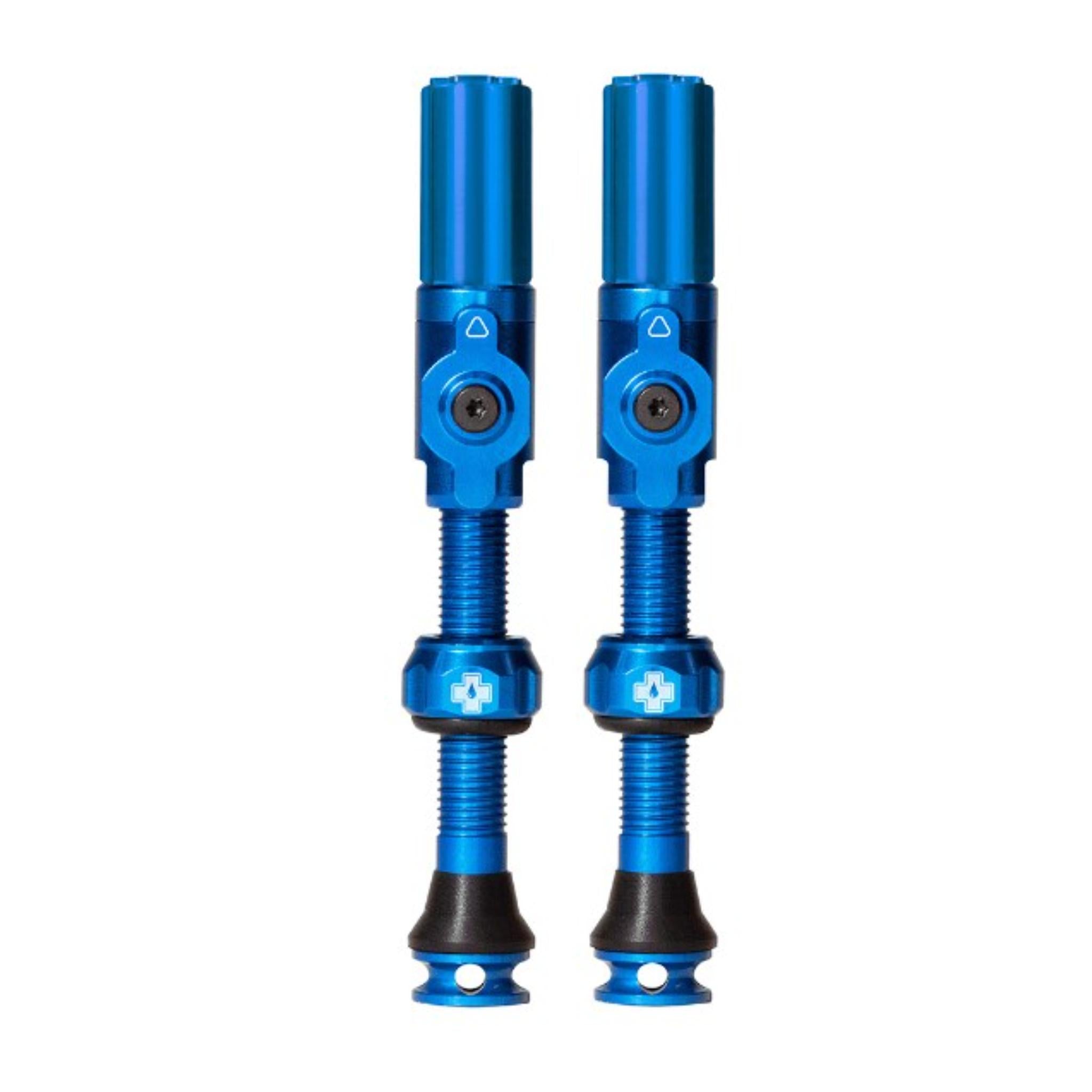 Muc-Off Big Bore Tubeless Valves Blue / Large / Hybrid (Schrader)