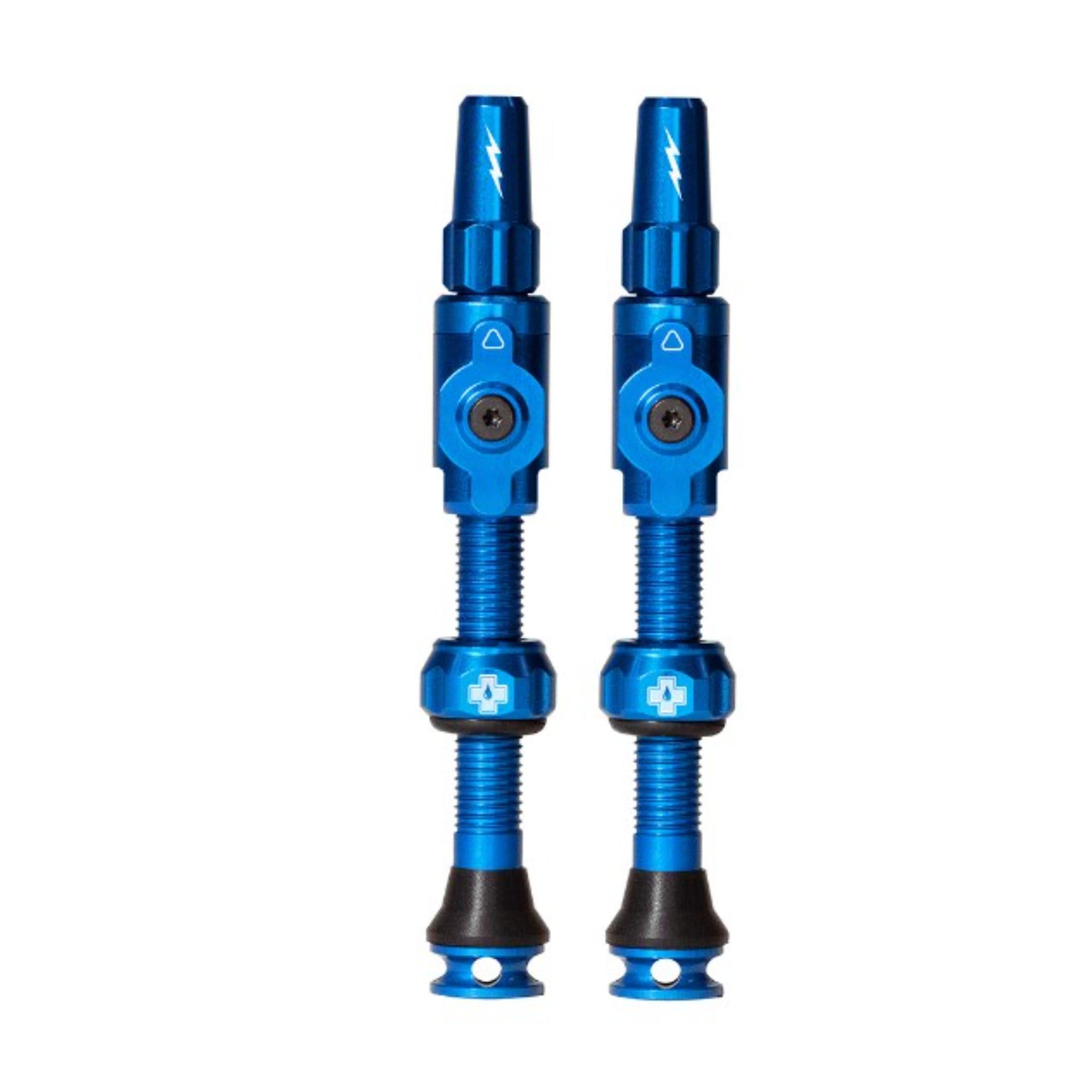 Muc-Off Big Bore Tubeless Valves Blue / Large / Lite (Presta)