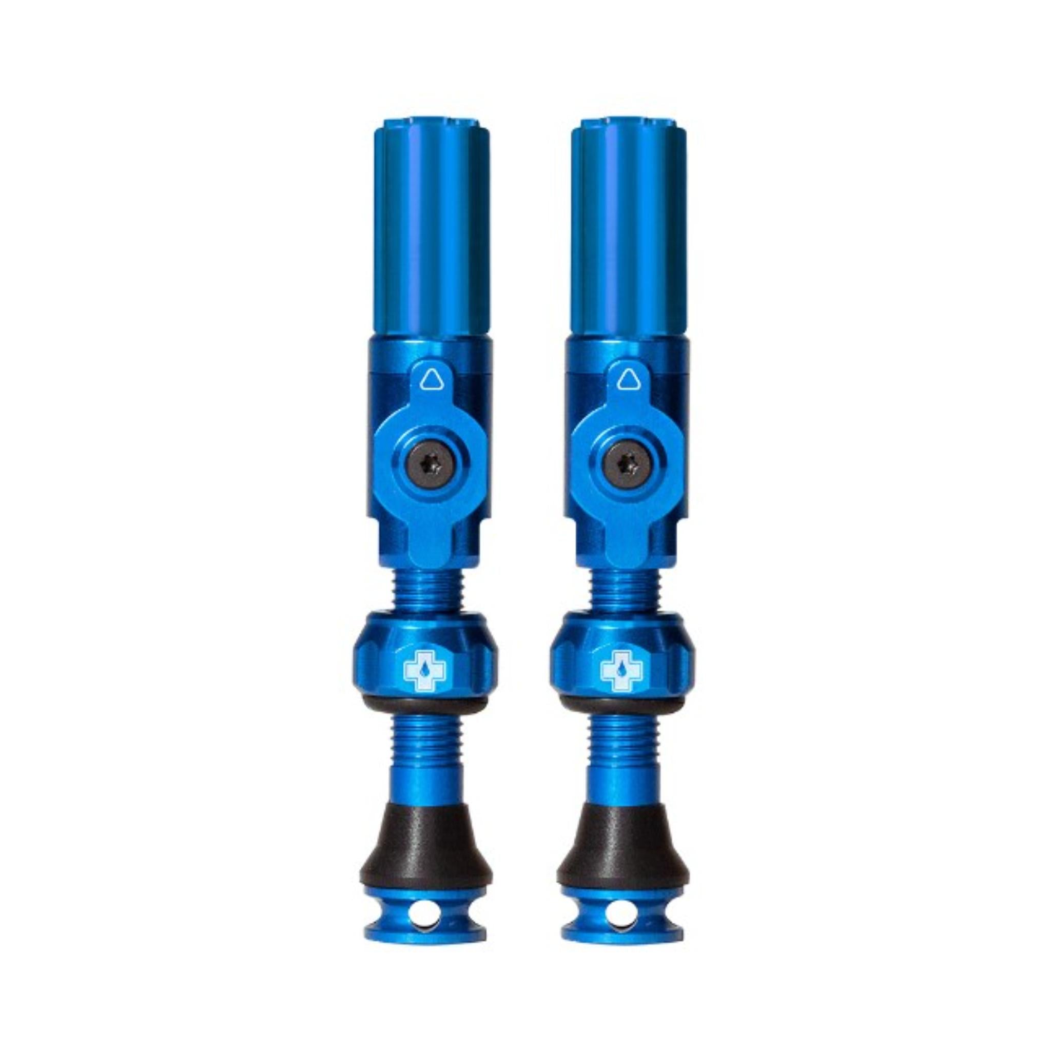 Muc-Off Big Bore Tubeless Valves Blue / Medium / Hybrid (Schrader)