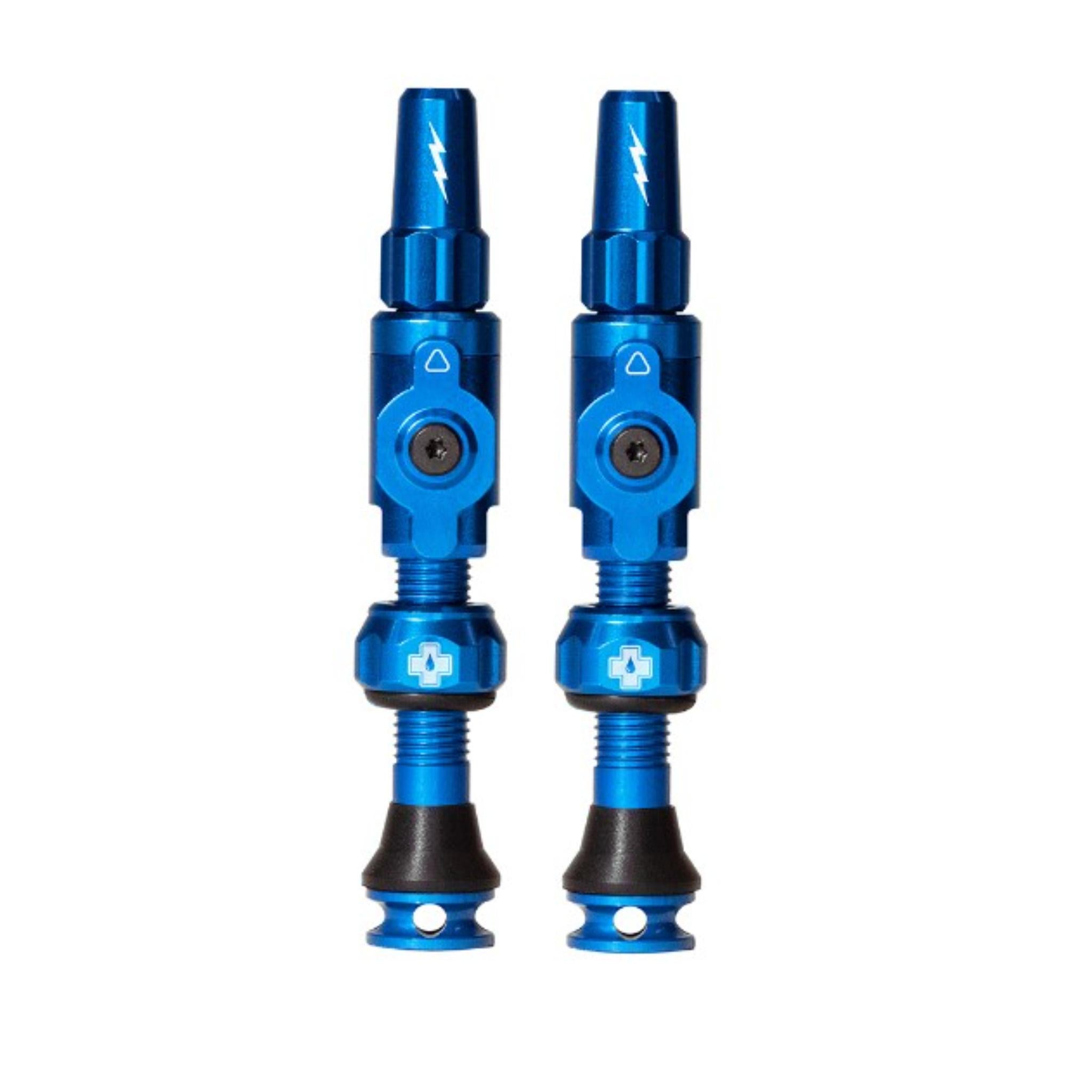 Muc-Off Big Bore Tubeless Valves Blue / Medium / Lite (Presta)
