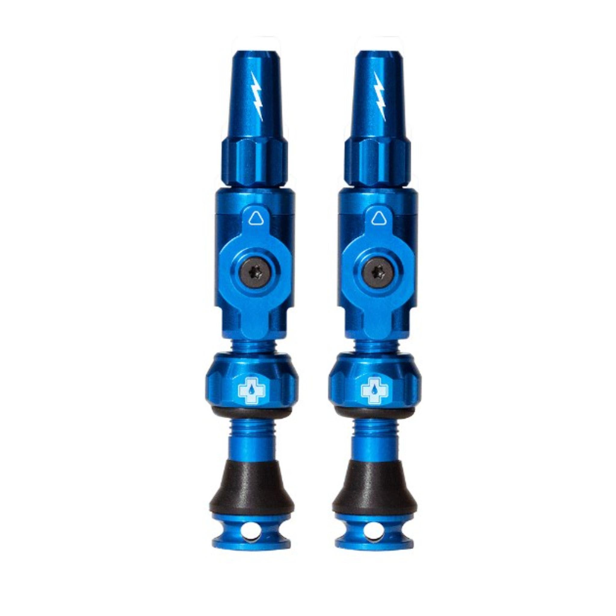 Muc-Off Big Bore Tubeless Valves Blue / Small / Lite (Presta)