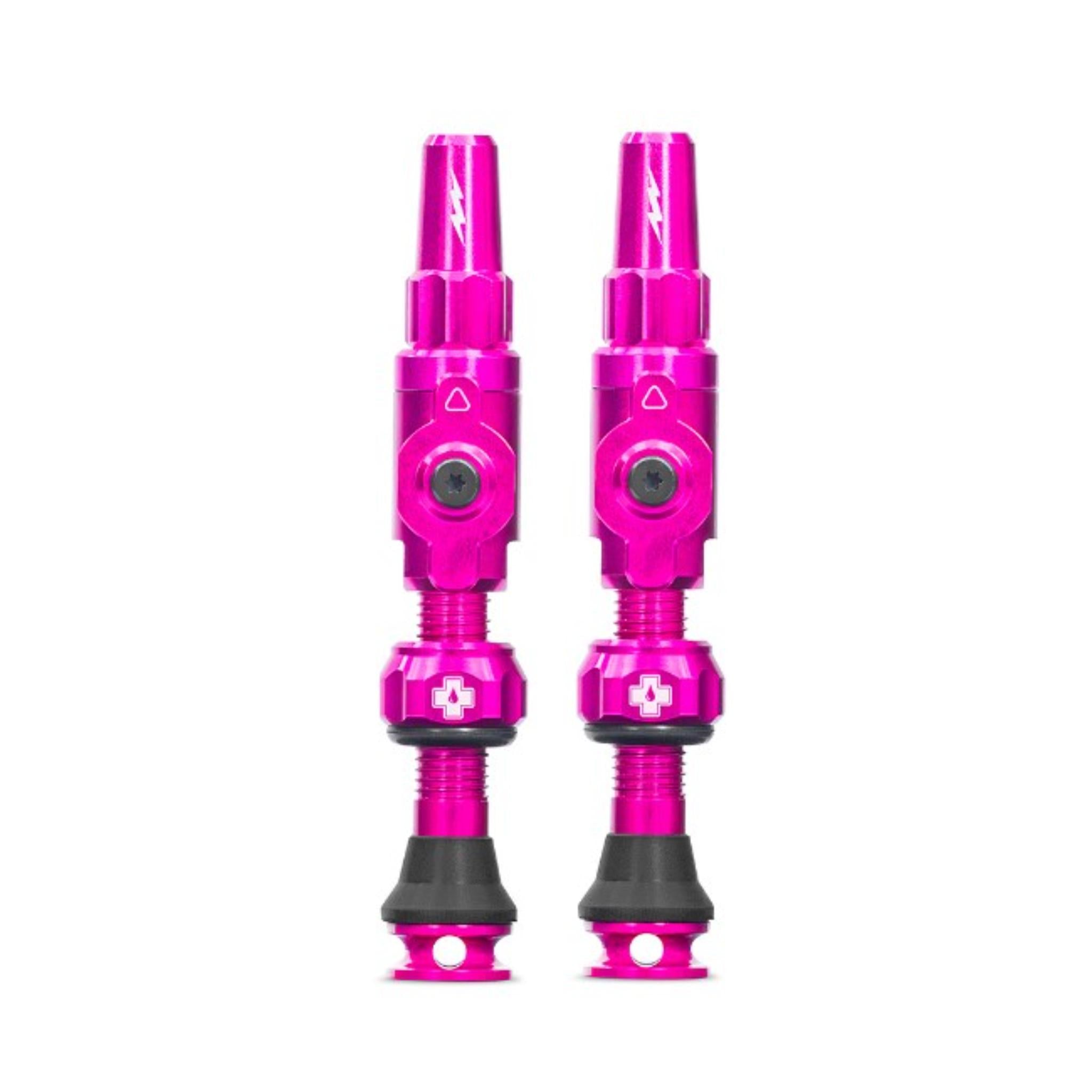 Muc-Off Big Bore Tubeless Valves Pink / Medium / Lite (Presta)