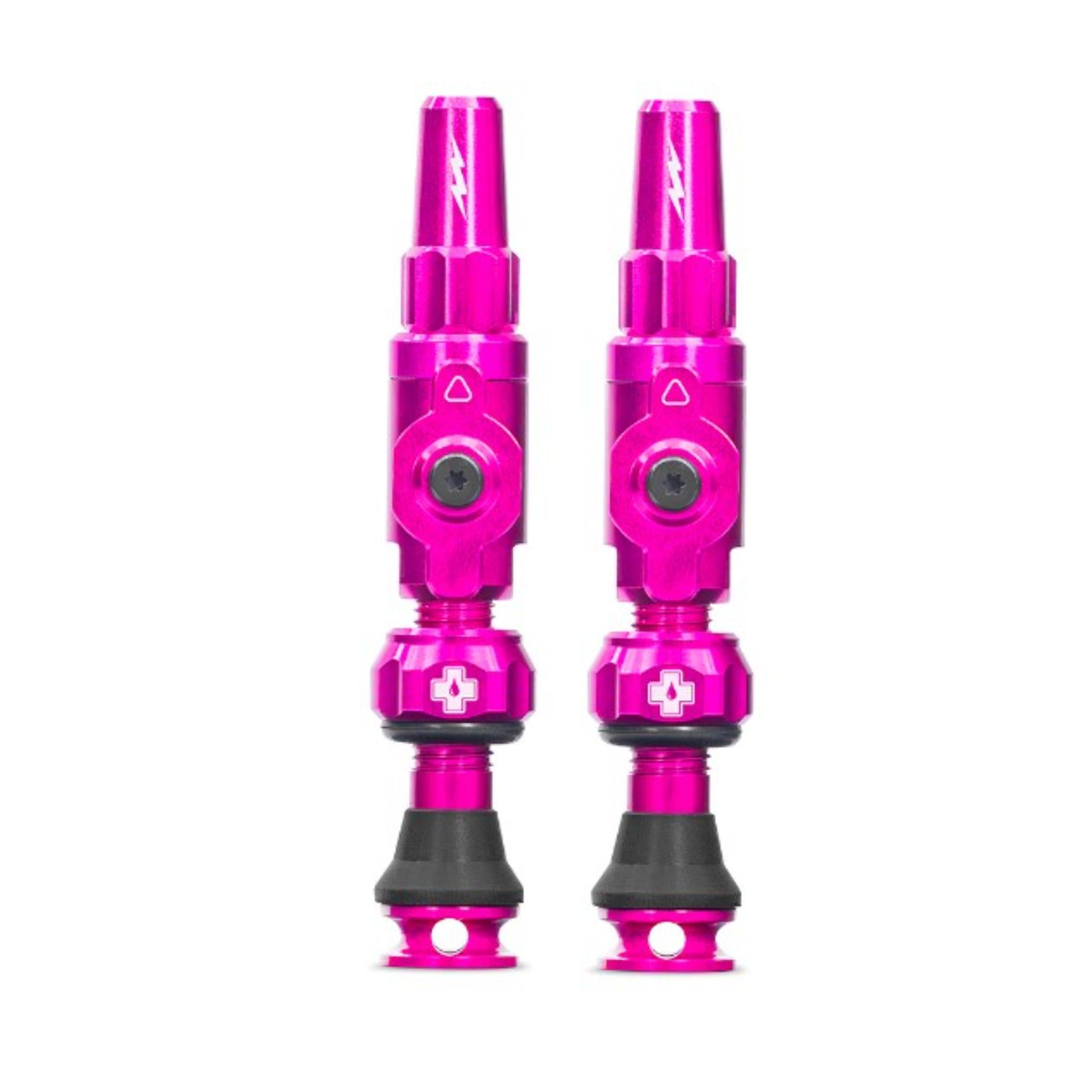 Muc-Off Big Bore Tubeless Valves Pink / Small / Lite (Presta)