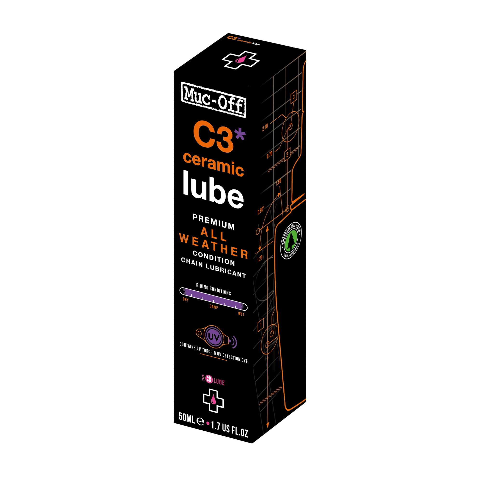 Muc-Off C3 Ceramic All Weather Chain Lube