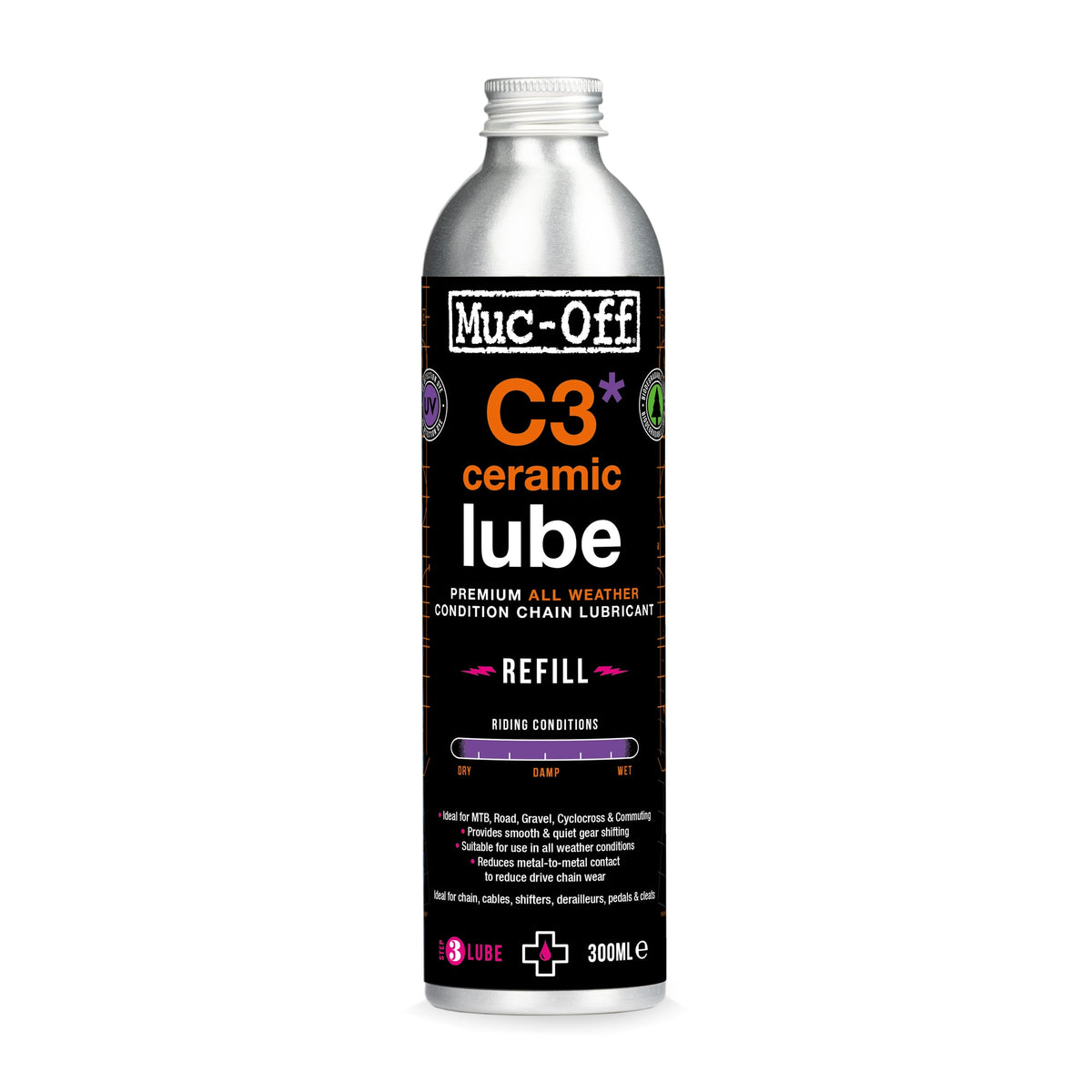 Muc-Off C3 Ceramic All Weather Chain Lube 300ml