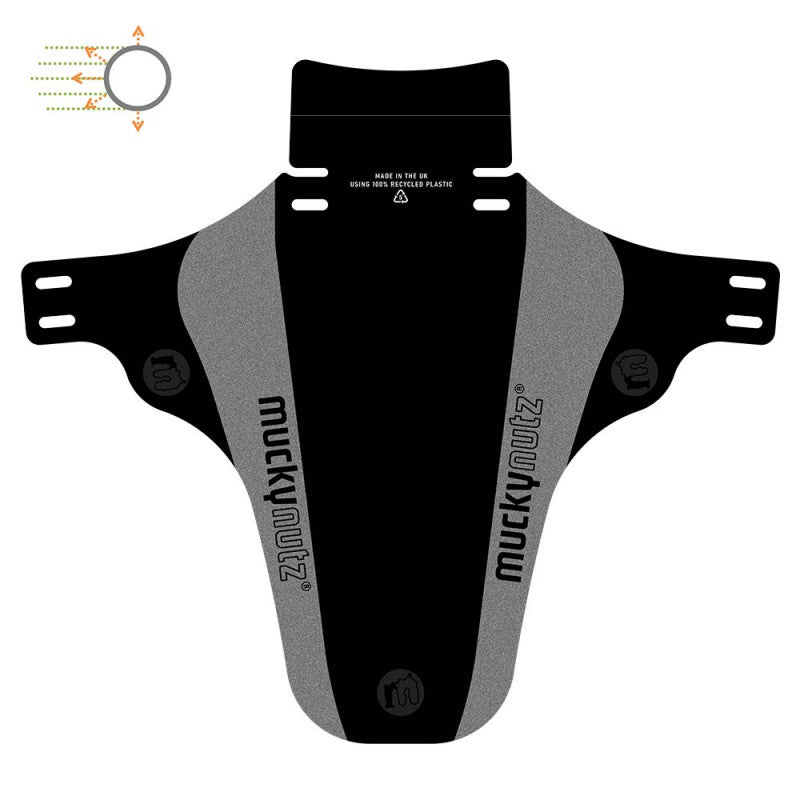Mucky Nutz Face Fender V2 Reflective/Black