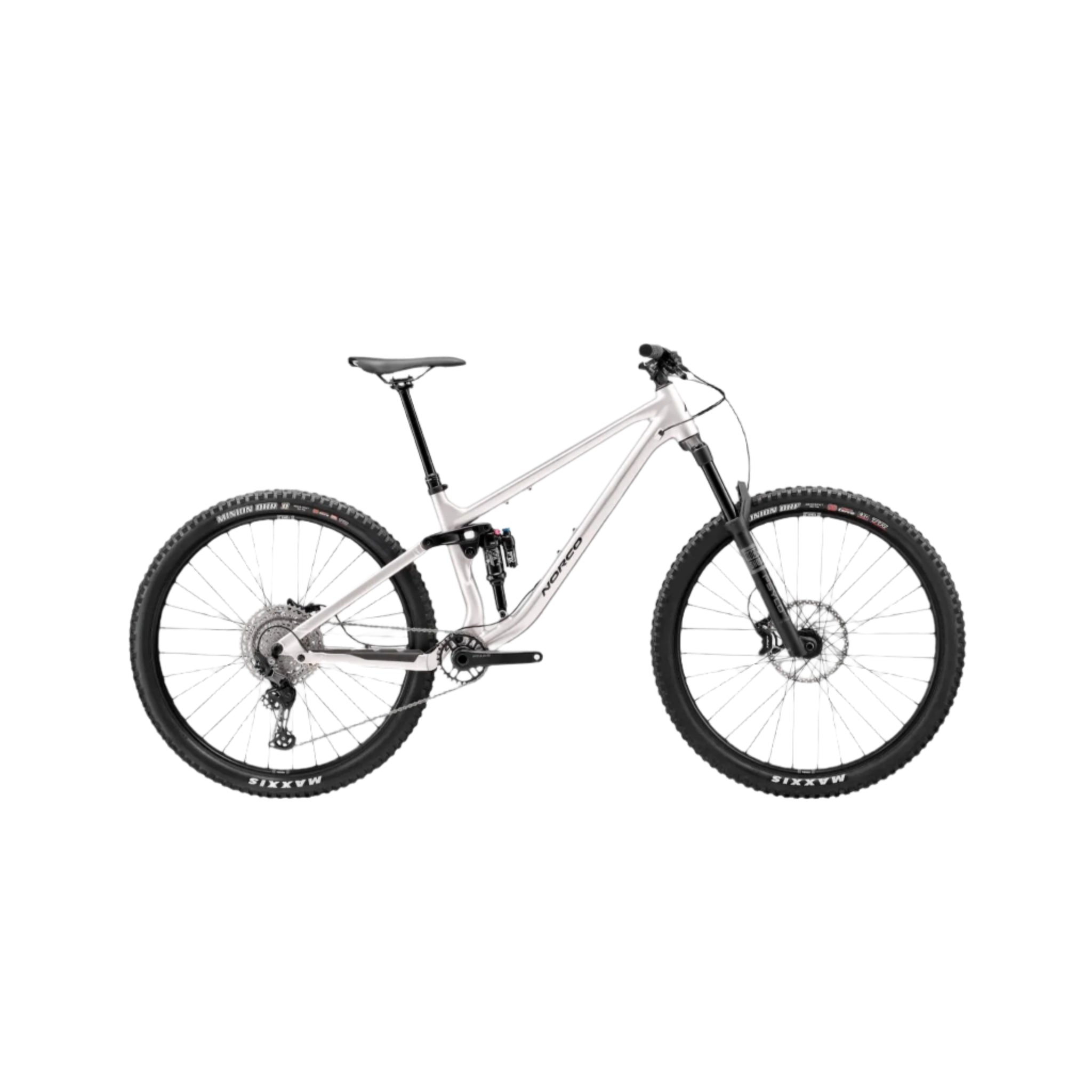 Norco Fluid FS A2 2025 Silver / Size 1