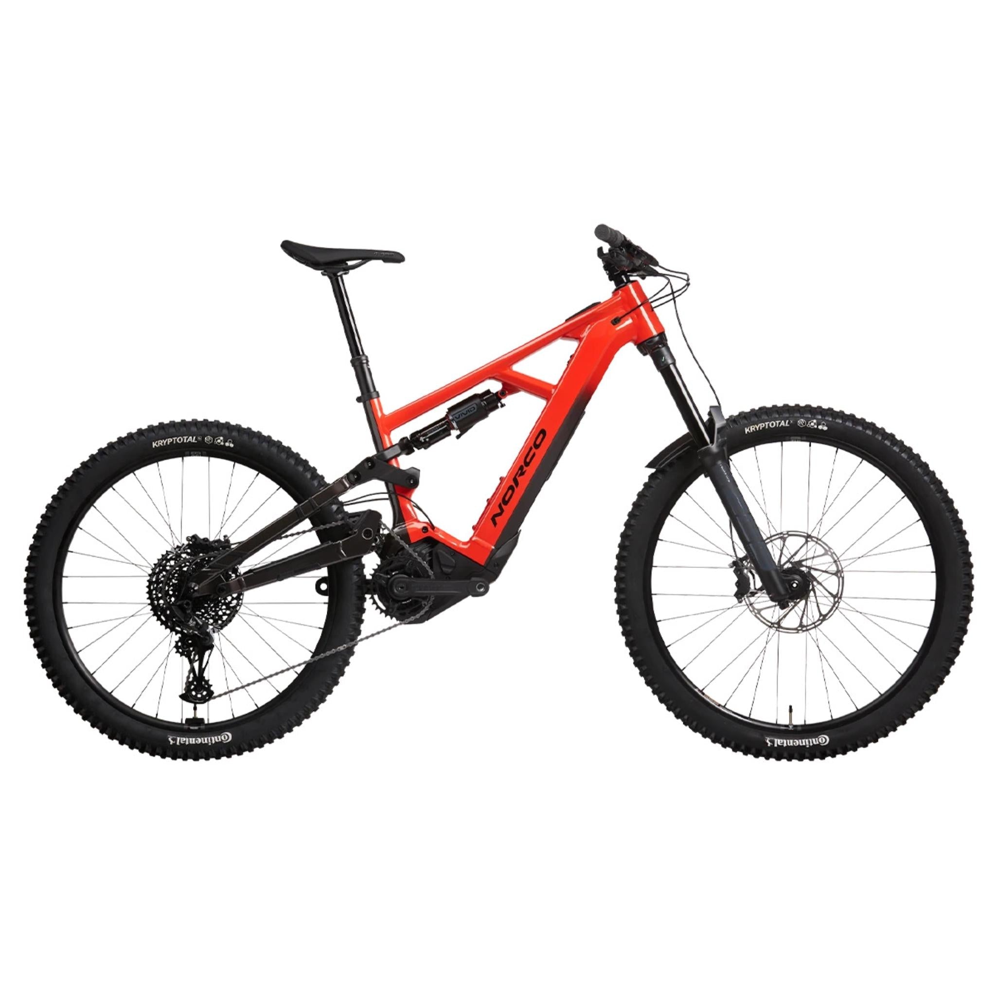 Norco Range VLT A1 Electric Bike 2024 Red / Size 1
