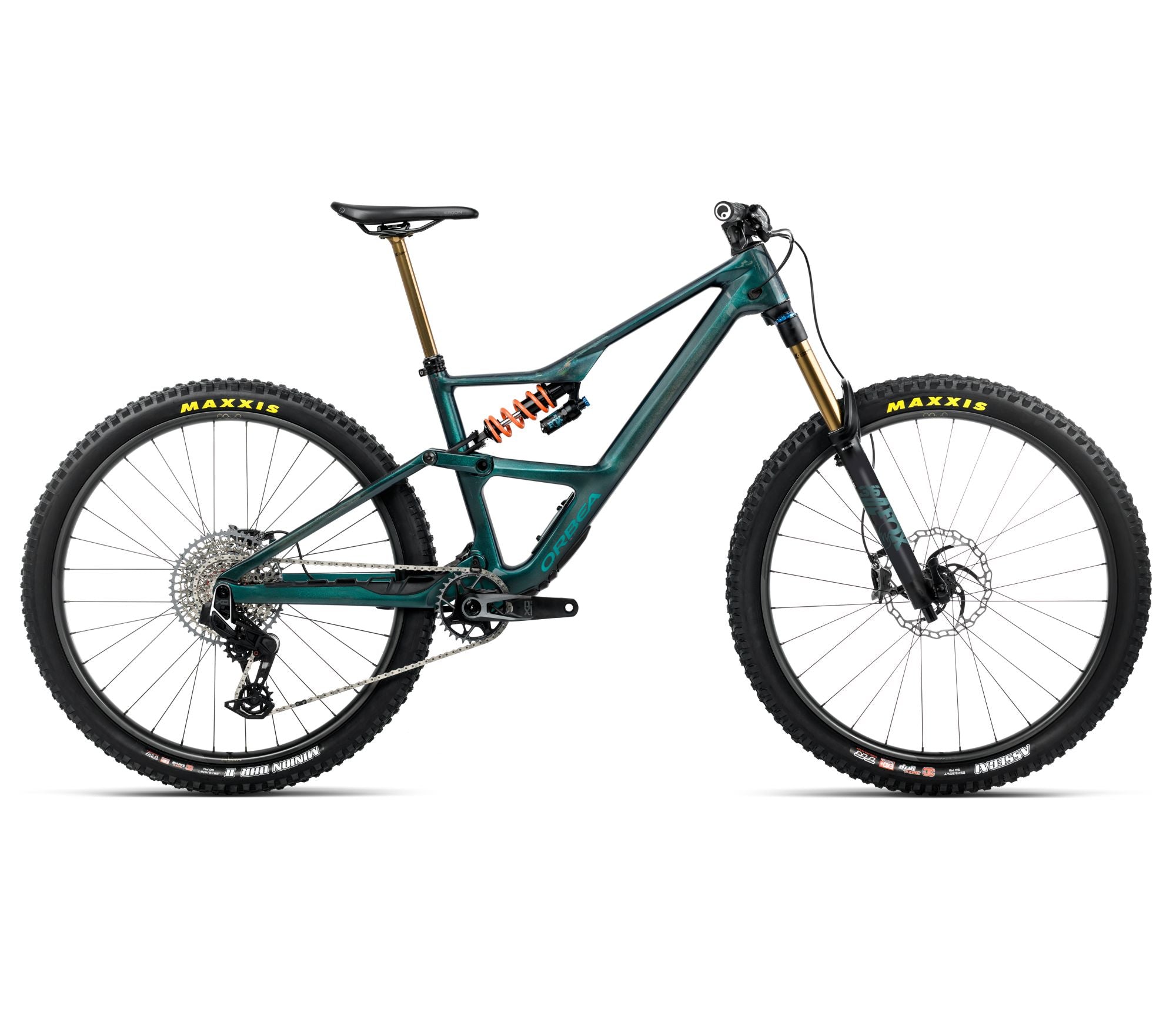 Occam LT M-Team 2026 Escape Green - Carbon View Gloss / S