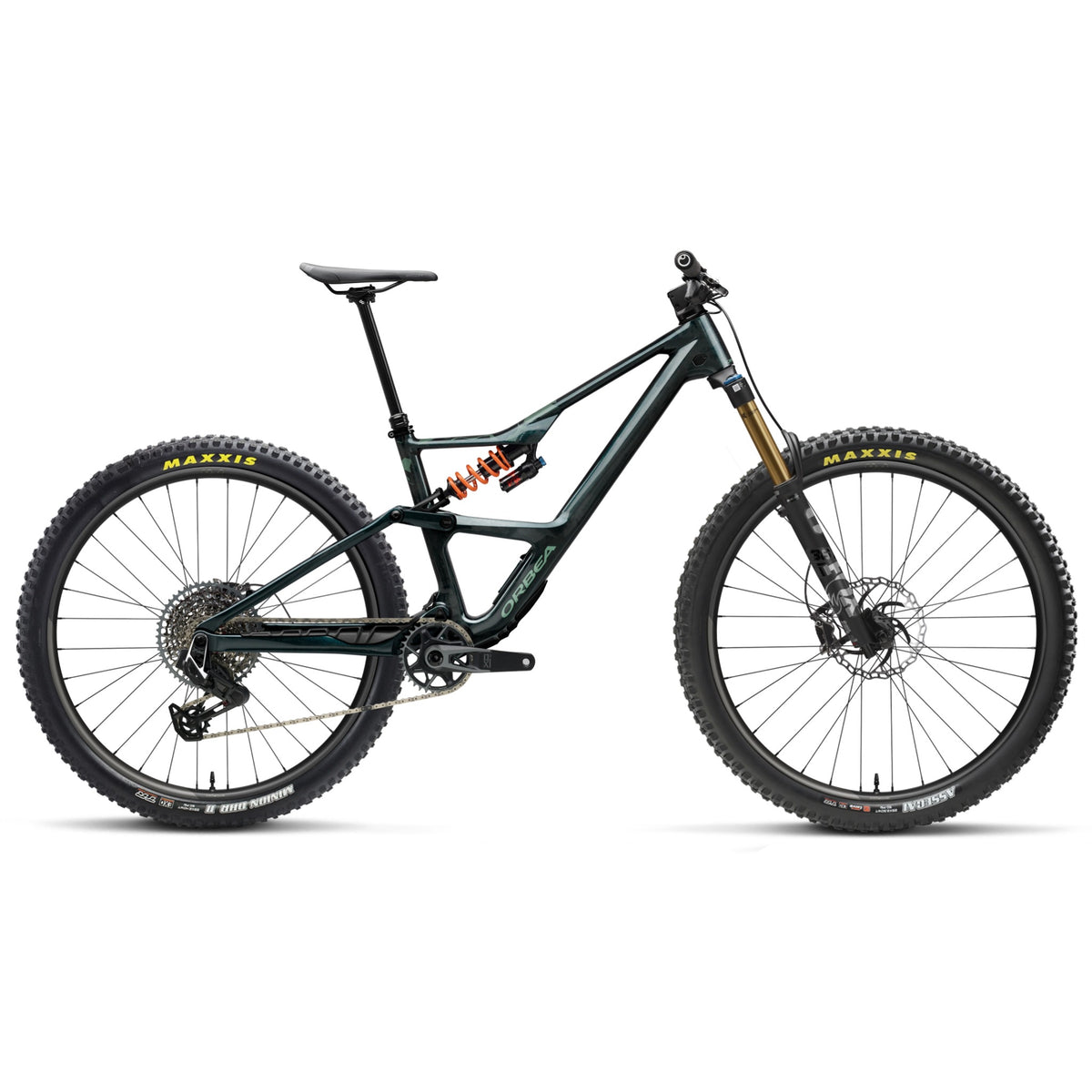 Occam LT M-Team 2026 Escape Green - Carbon View Gloss / S
