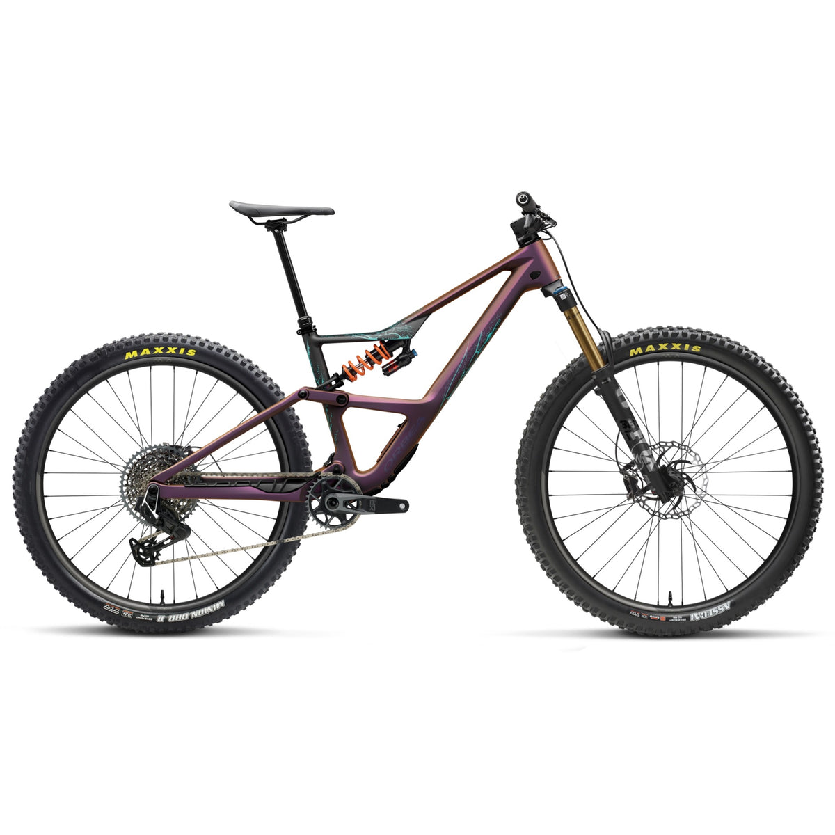 Occam LT M-Team 2026 Sunset Carbon View - Black (Matt) / S