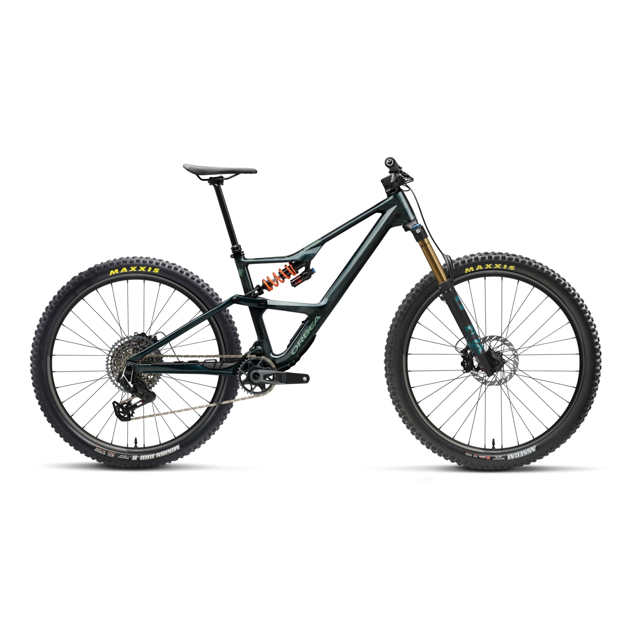 Occam LT M-Team 2027 Escape Green - Carbon View Gloss / S