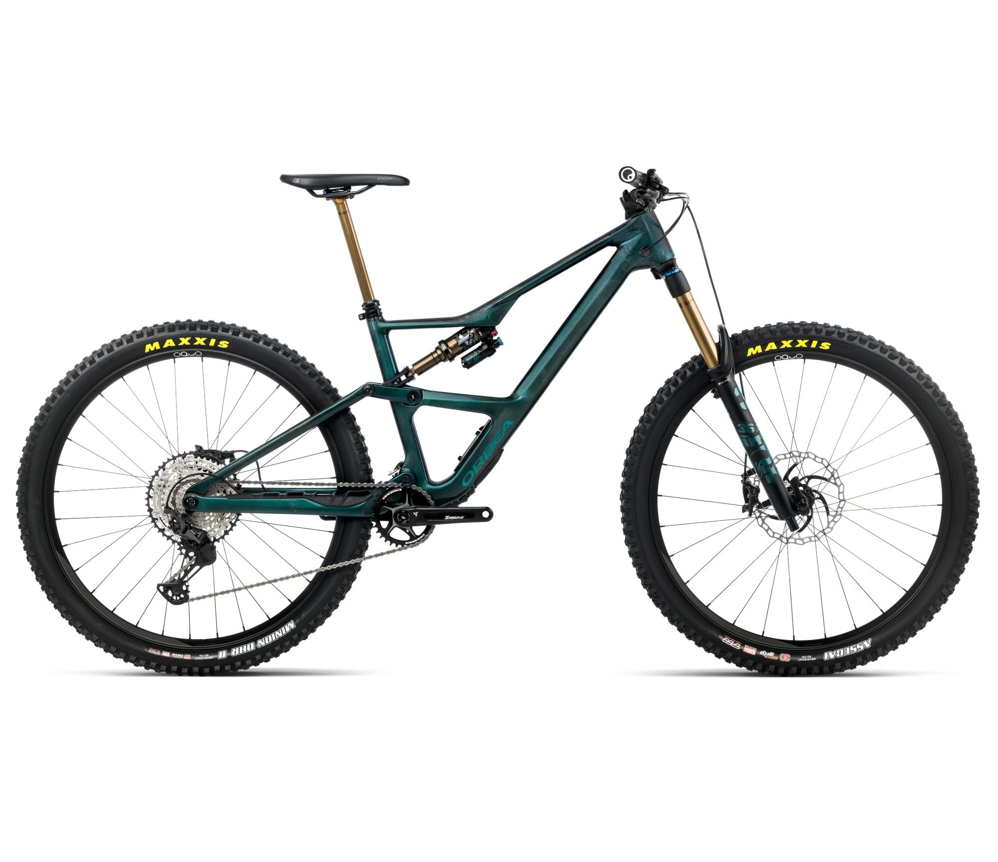Occam LT M10 2026 Escape Green - Carbon View Gloss / S