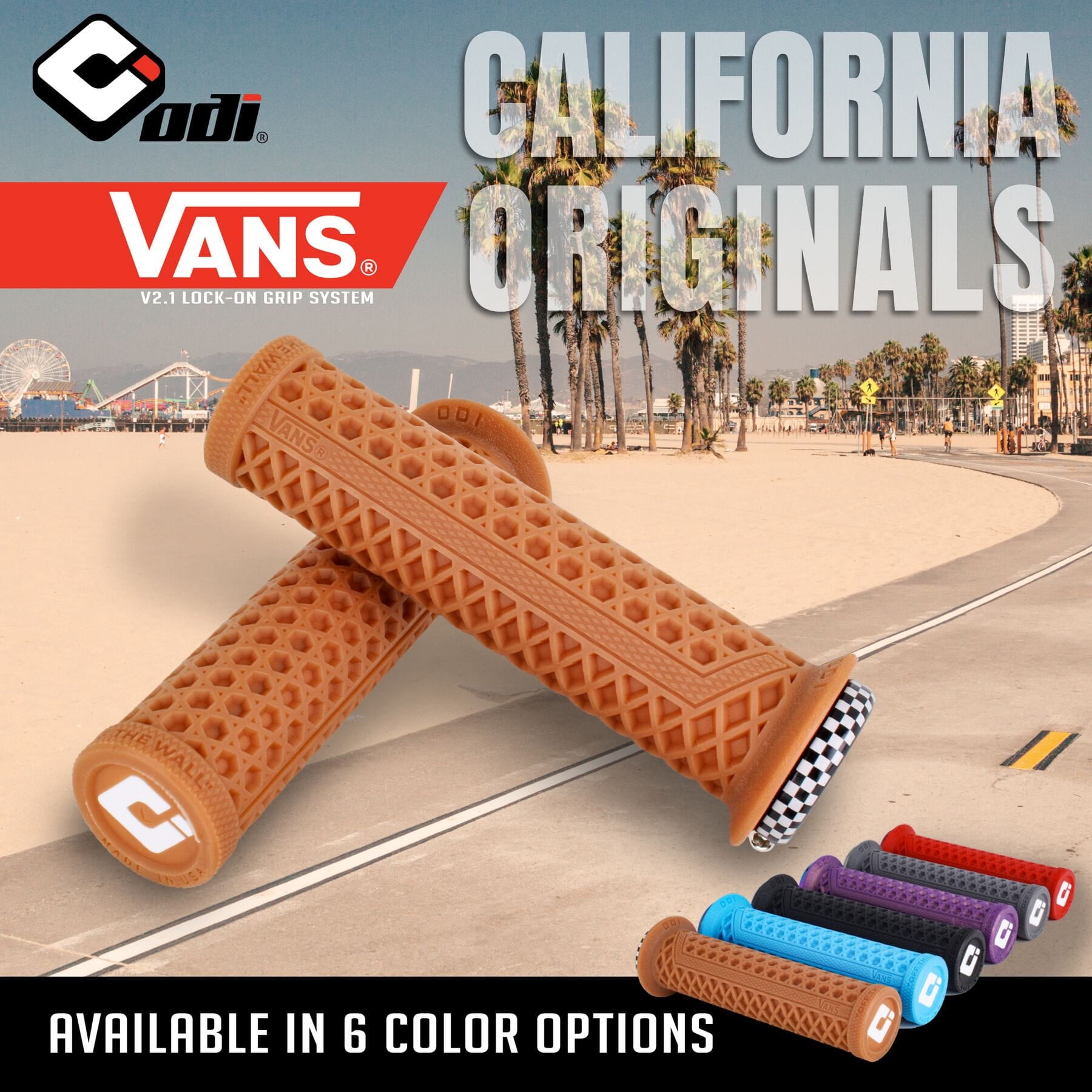 ODI Vans v2.1 MTB Lock On Grips