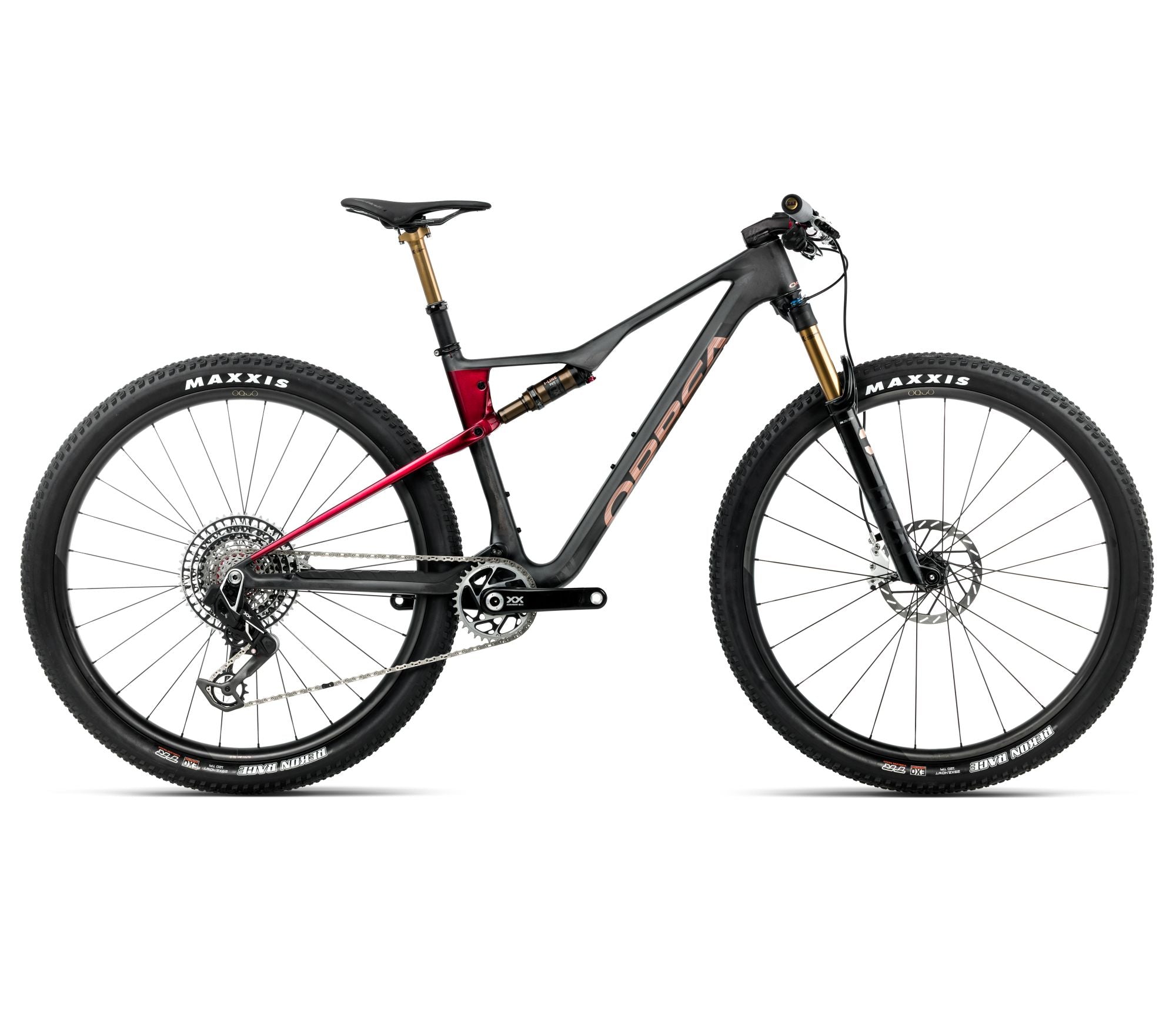 Oiz M-Ltd 2026 Diamond Carbon View (Matt) - Cherry Red (Gloss) / S
