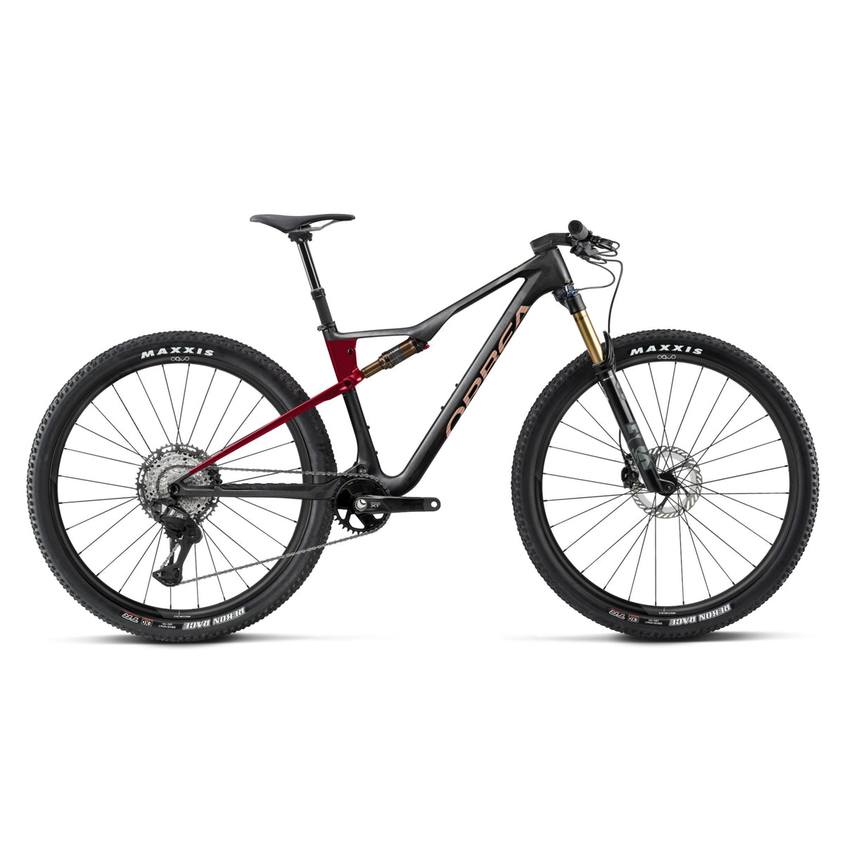 Oiz M-Pro 2026 Diamond Carbon View (Matt) - Cherry Red (Gloss) / S