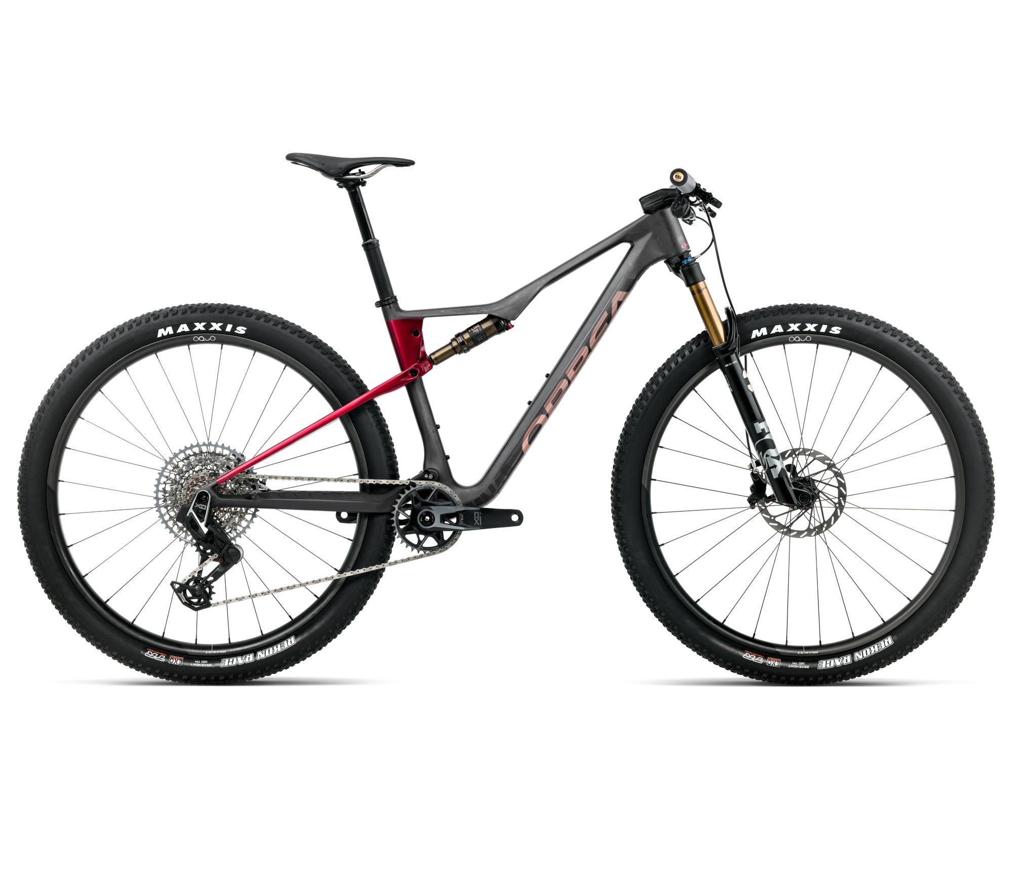 Oiz M-Team AXS 2026 Diamond Carbon View (Matt) - Cherry Red (Gloss) / S