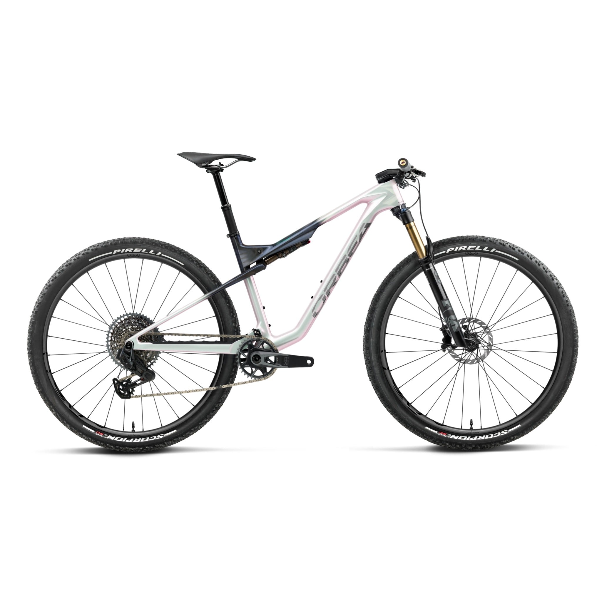 Oiz M-Team AXS 2027 Iris White - Seaweed Carbon View (Gloss) / S