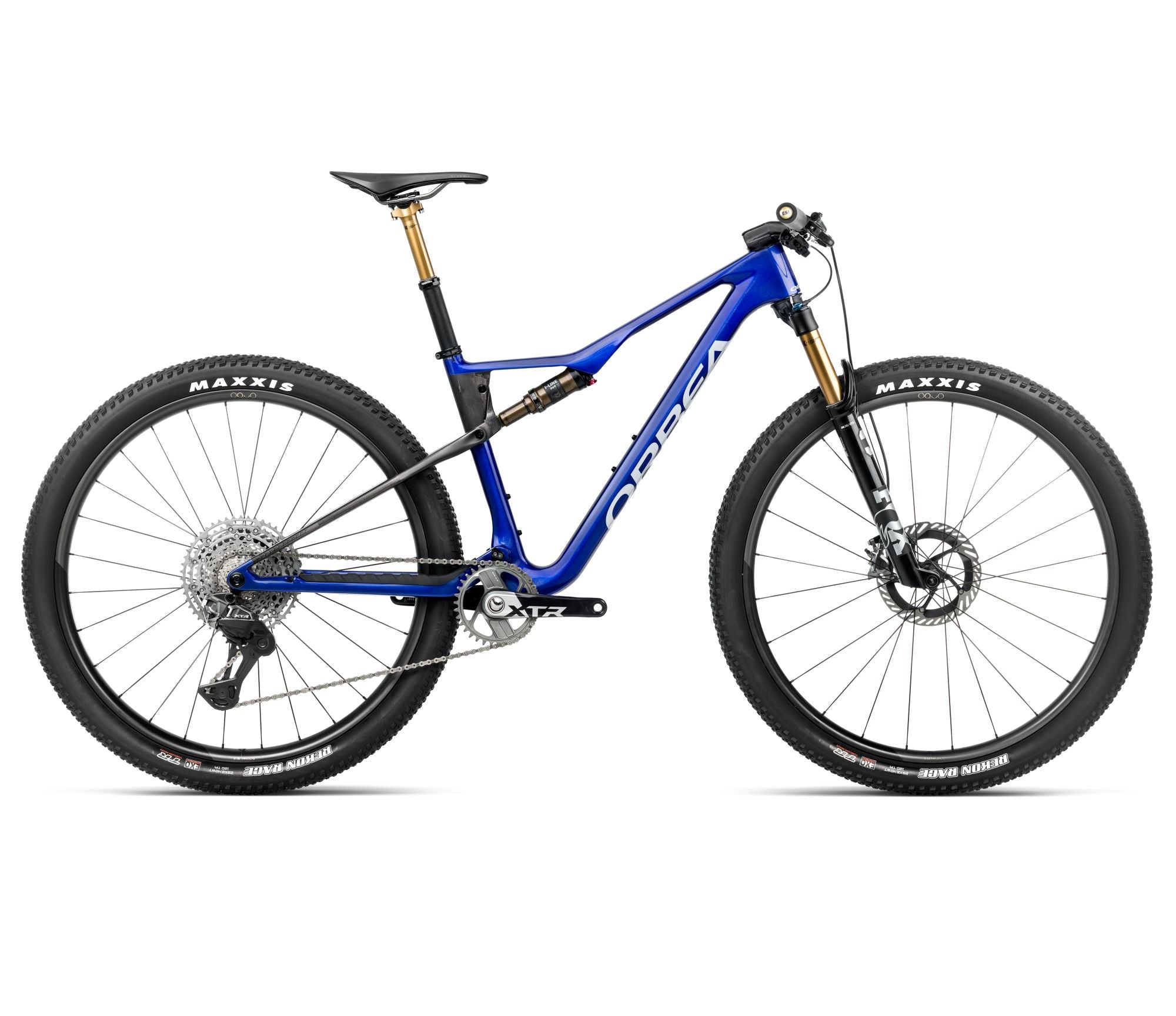 Oiz M-Team Factory 2026 Cobalt Blue (Gloss) - Carbon Raw (Matt) / S