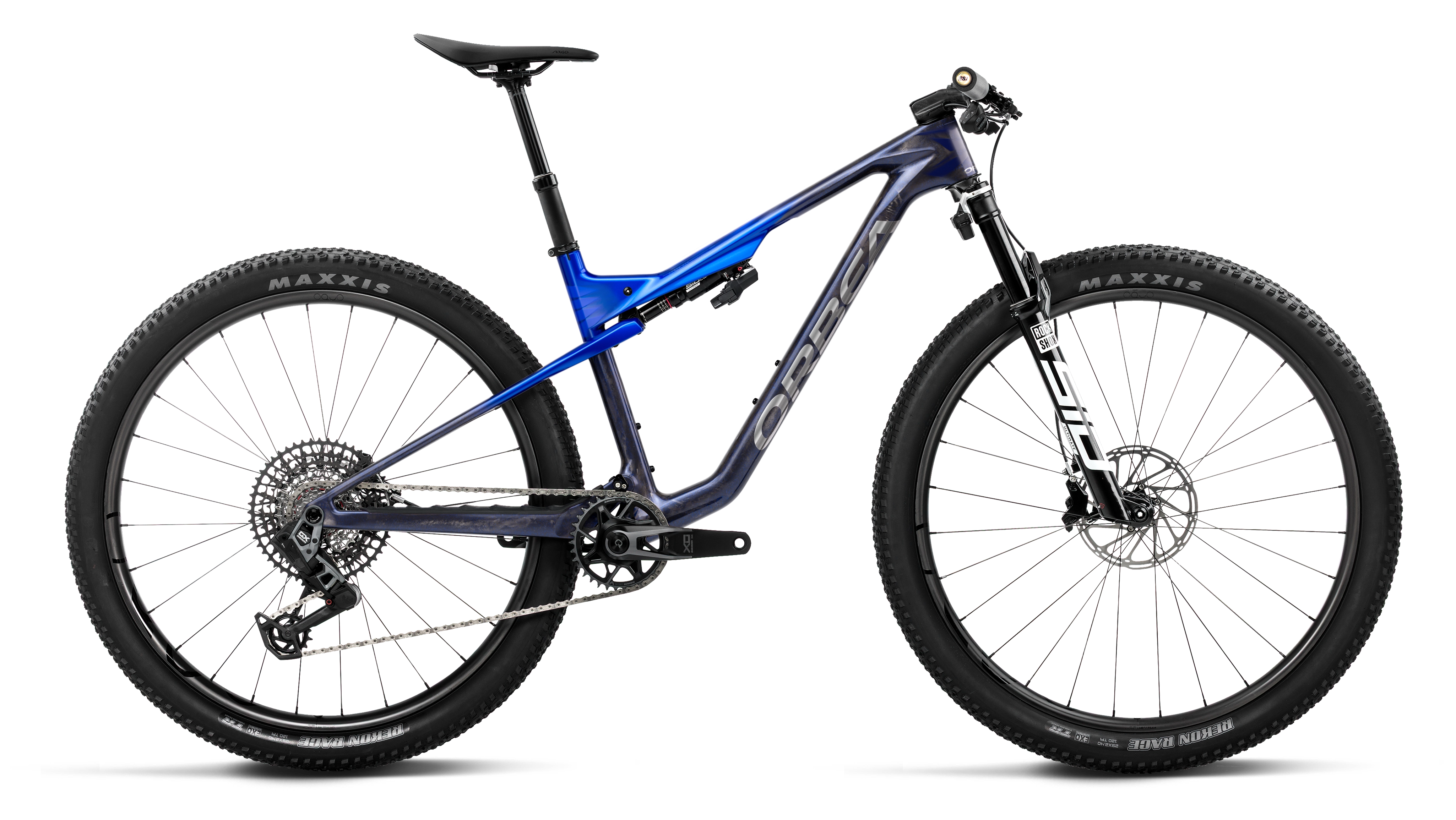 Oiz M10 AXS 2027 Noctiluca Carbon View - Cobalt Blue (Gloss) / S
