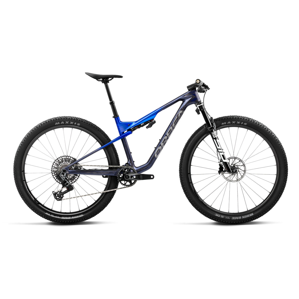 Oiz M10 AXS 2027 Noctiluca Carbon View - Cobalt Blue (Gloss) / S