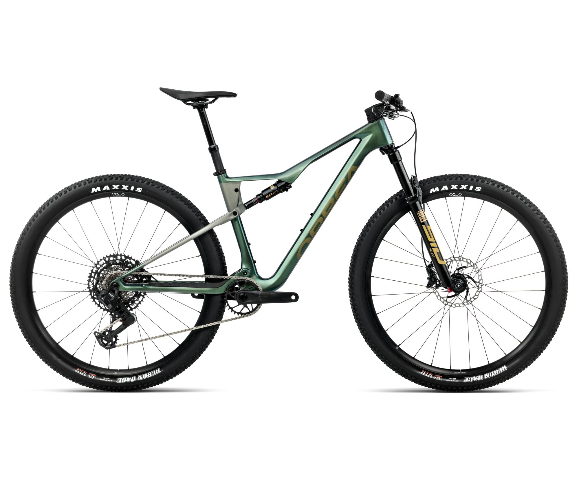 Oiz M21 2026 Seaweed Carbon View (Gloss) - Spaceship Green (Matt) / S