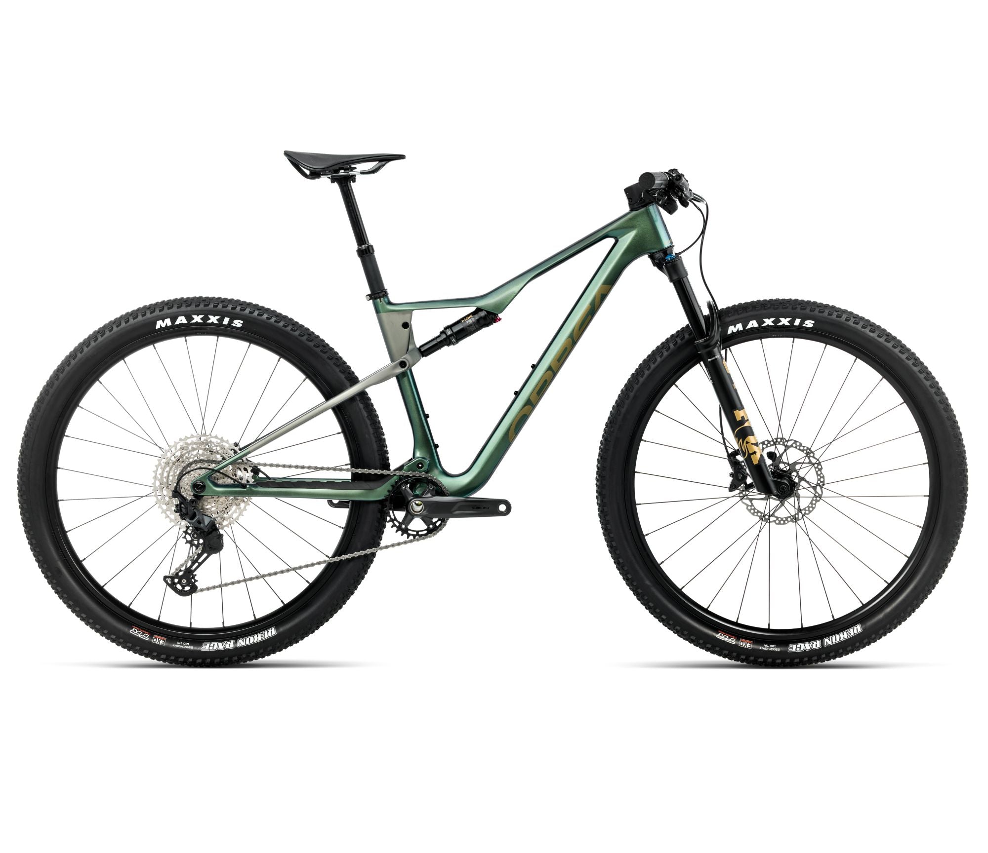 Oiz M30 2026 Seaweed Carbon View (Gloss) - Spaceship Green (Matt) / S