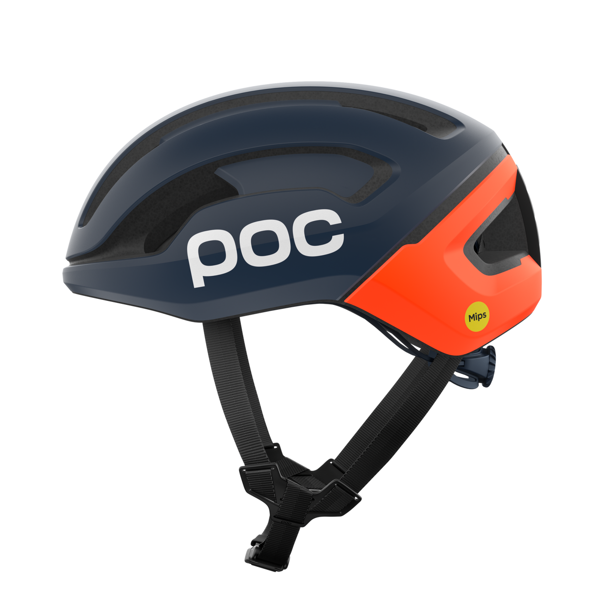 Omne Air MIPS Helmet Apatite Navy Matt/Fluorescent Orange Matt / S/50-56cm