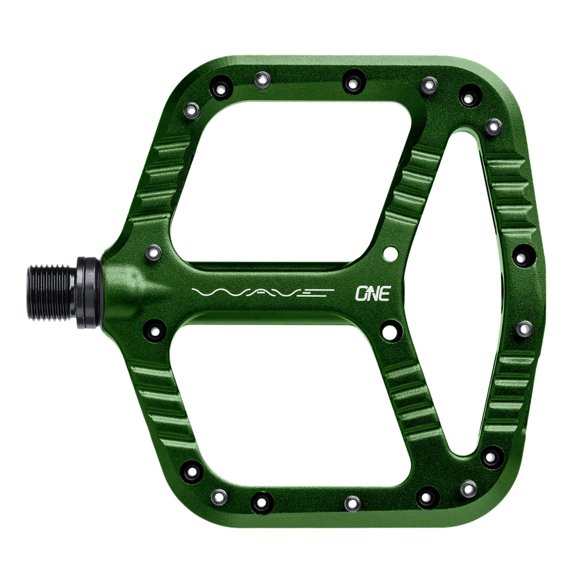 OneUp Components Wave Pedals Green