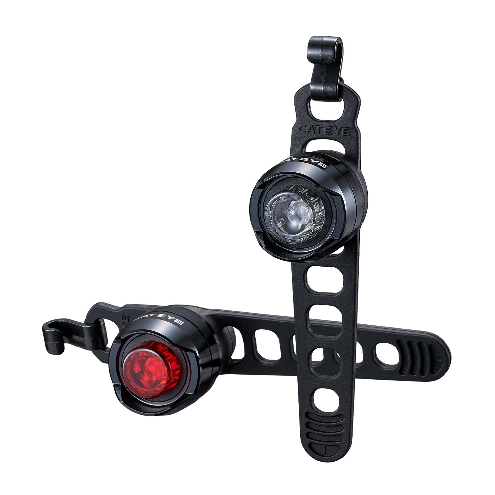 Orb II Rechargeable Front & Rear Bike Light Set Black / One Size