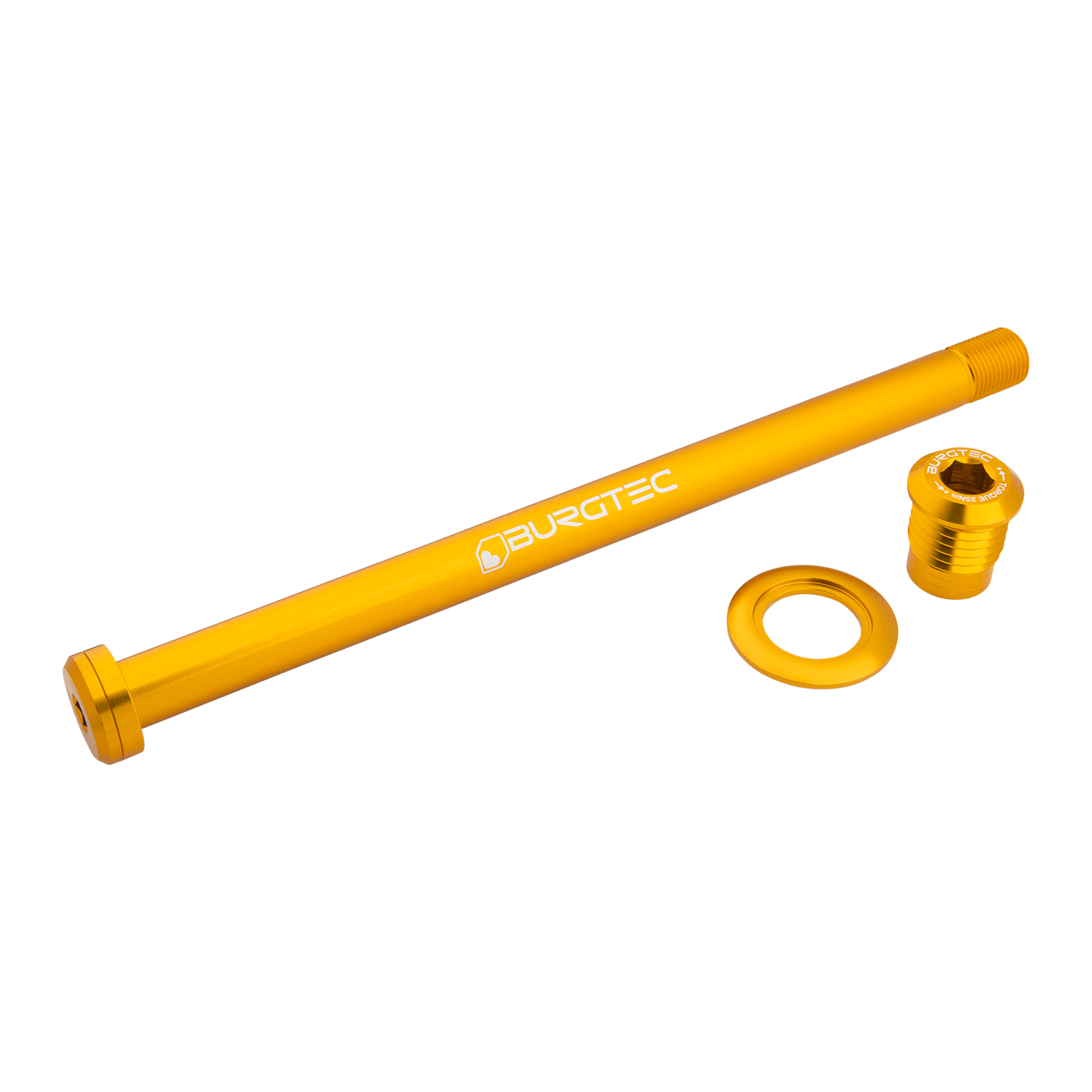 Orbea 184mm Rear Axle Burgtec Bullion Gold