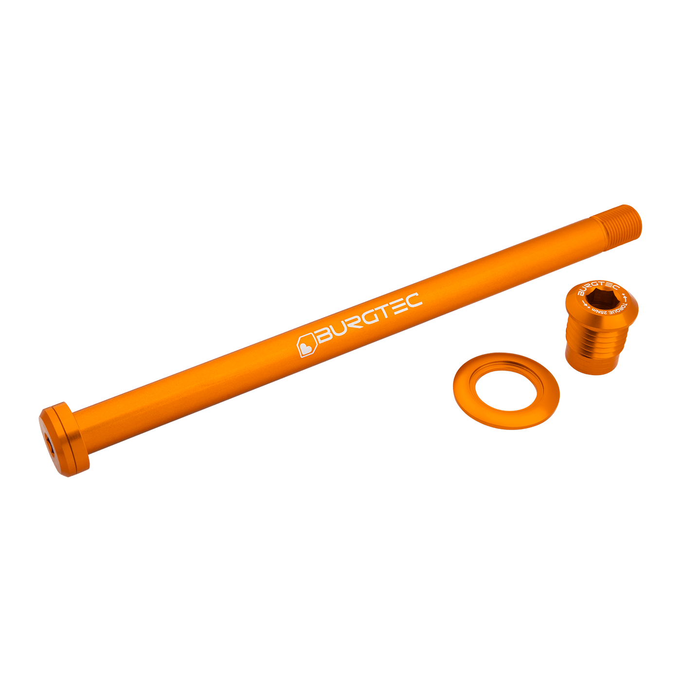 Orbea 184mm Rear Axle Iron Bro Orange