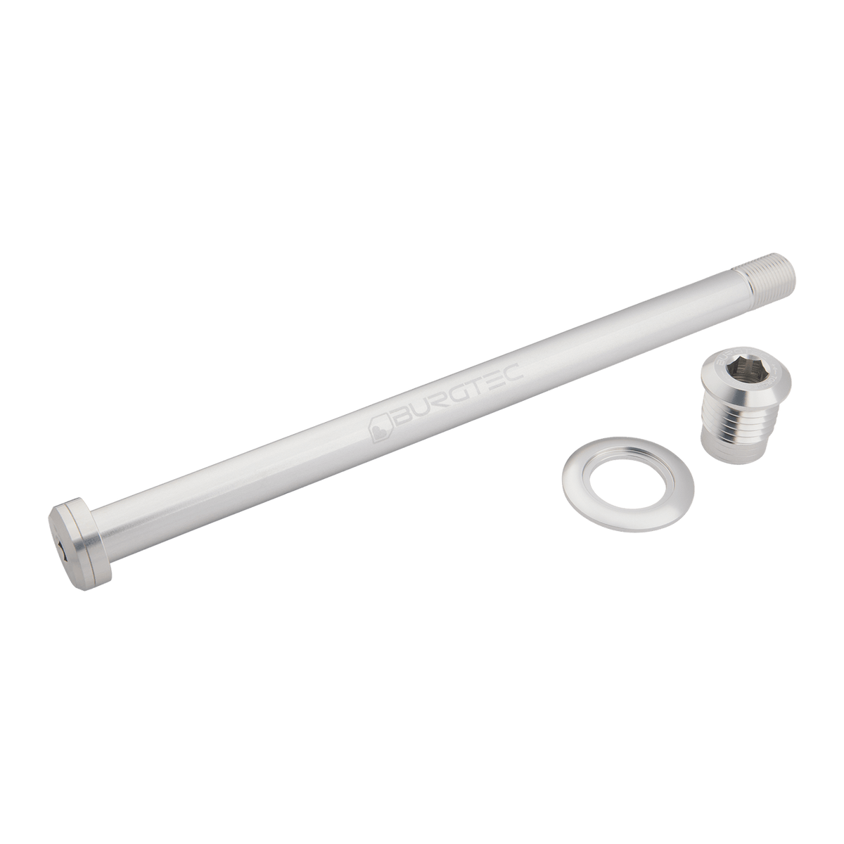 Orbea 184mm Rear Axle Rhodium Silver