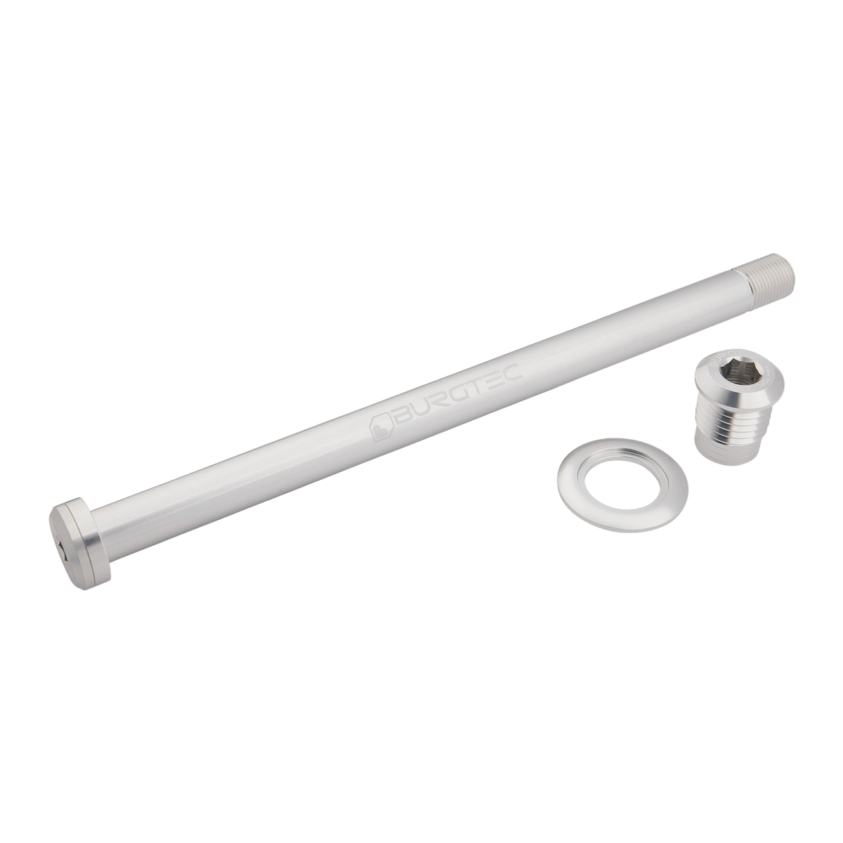 Orbea 186mm Rear Axle Rhodium Silver