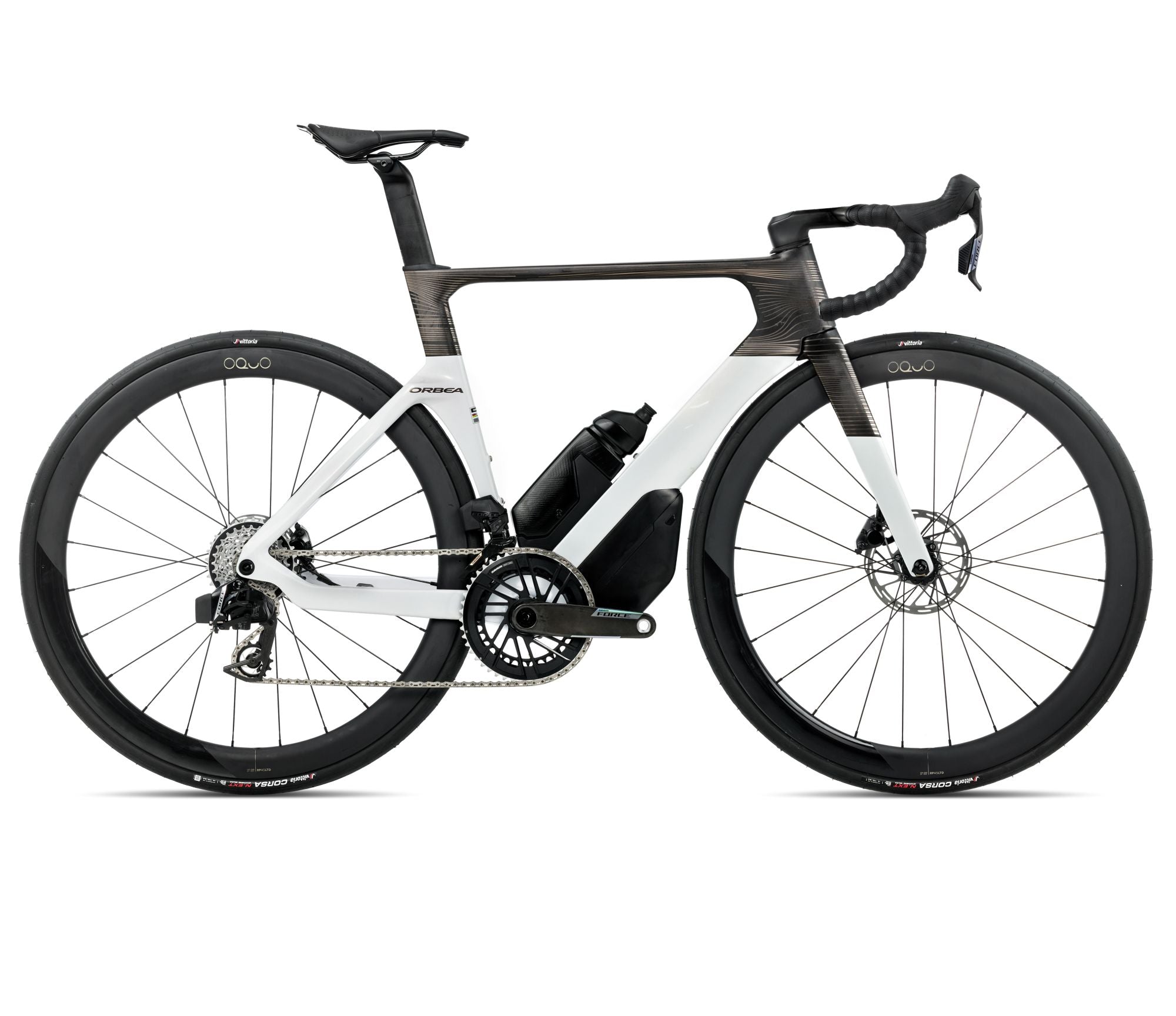 Orca Aero M21eLtd 2026 Golden White (Gloss) - Carbon Raw (Matt) / 47