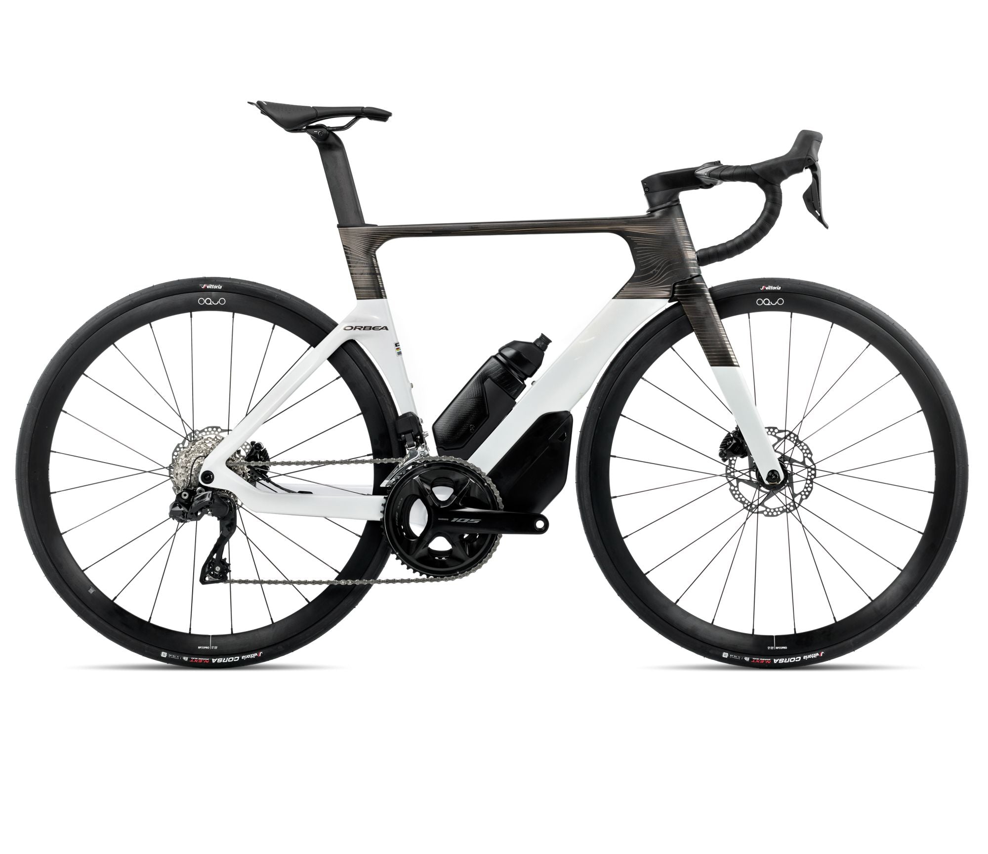 Orca Aero M30iLtd 2026 Golden White (Gloss) - Carbon Raw (Matt) / 47