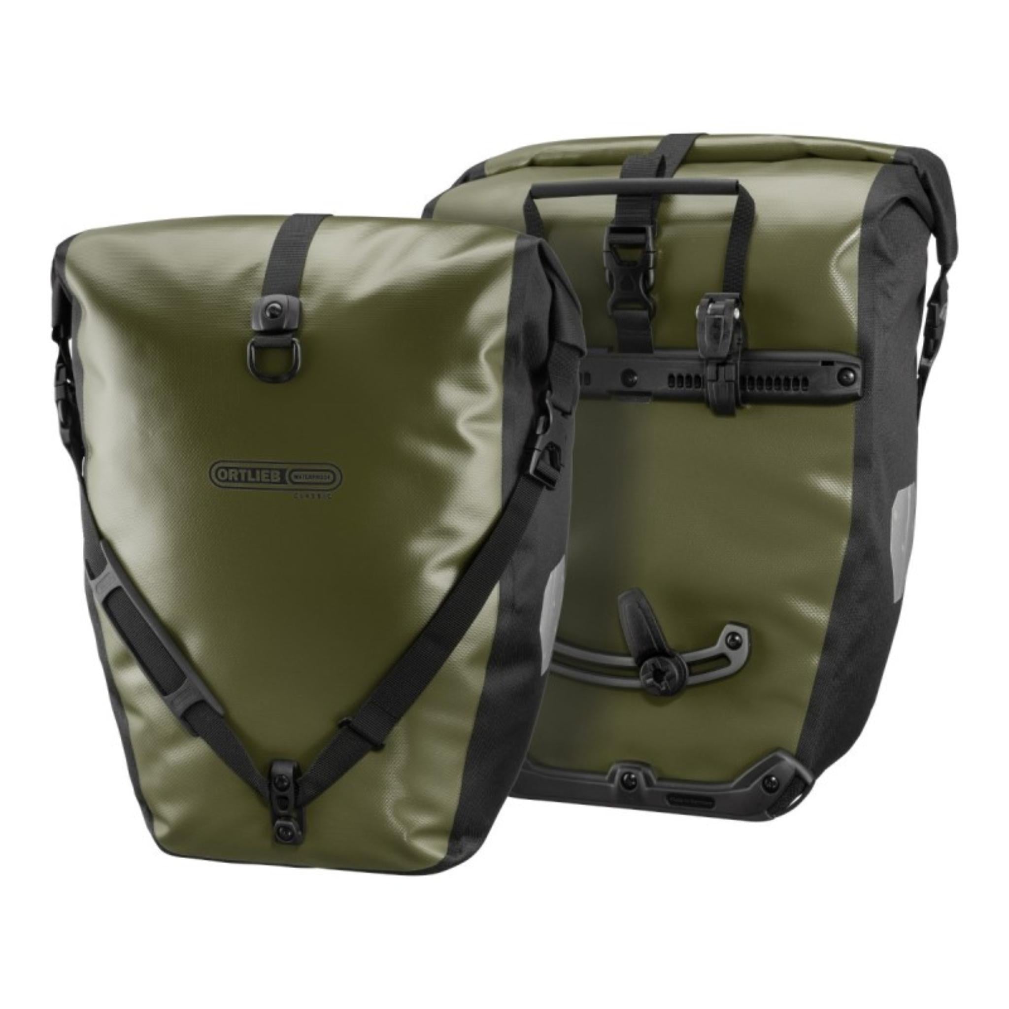 Ortlieb Back Roller Pannier Bag Olive/Black / 40L / QL2.1