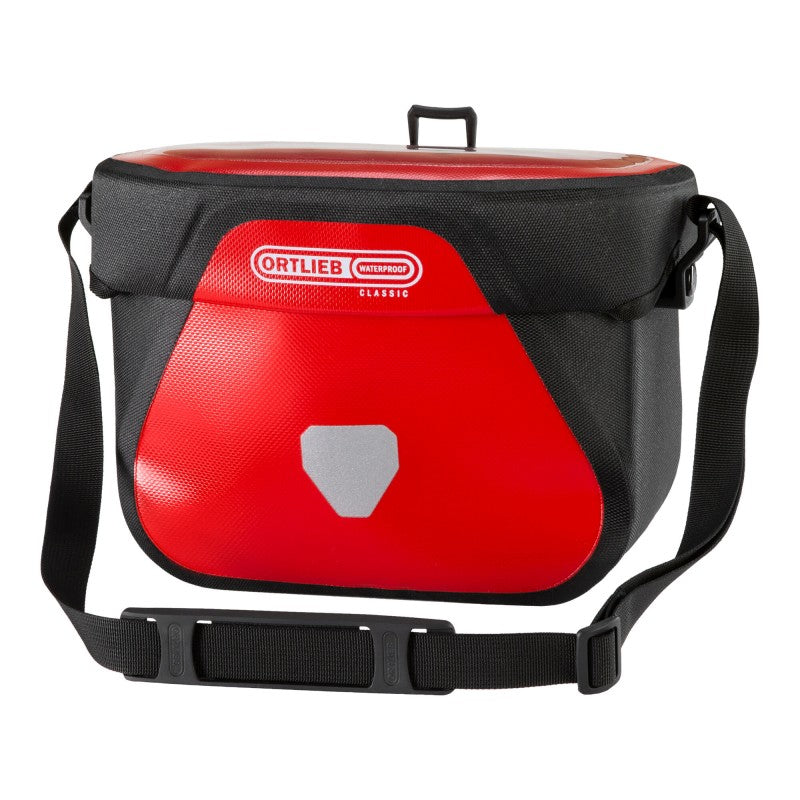 Ortlieb Ultimate Handlebar Bag Red/Black / 6.5L