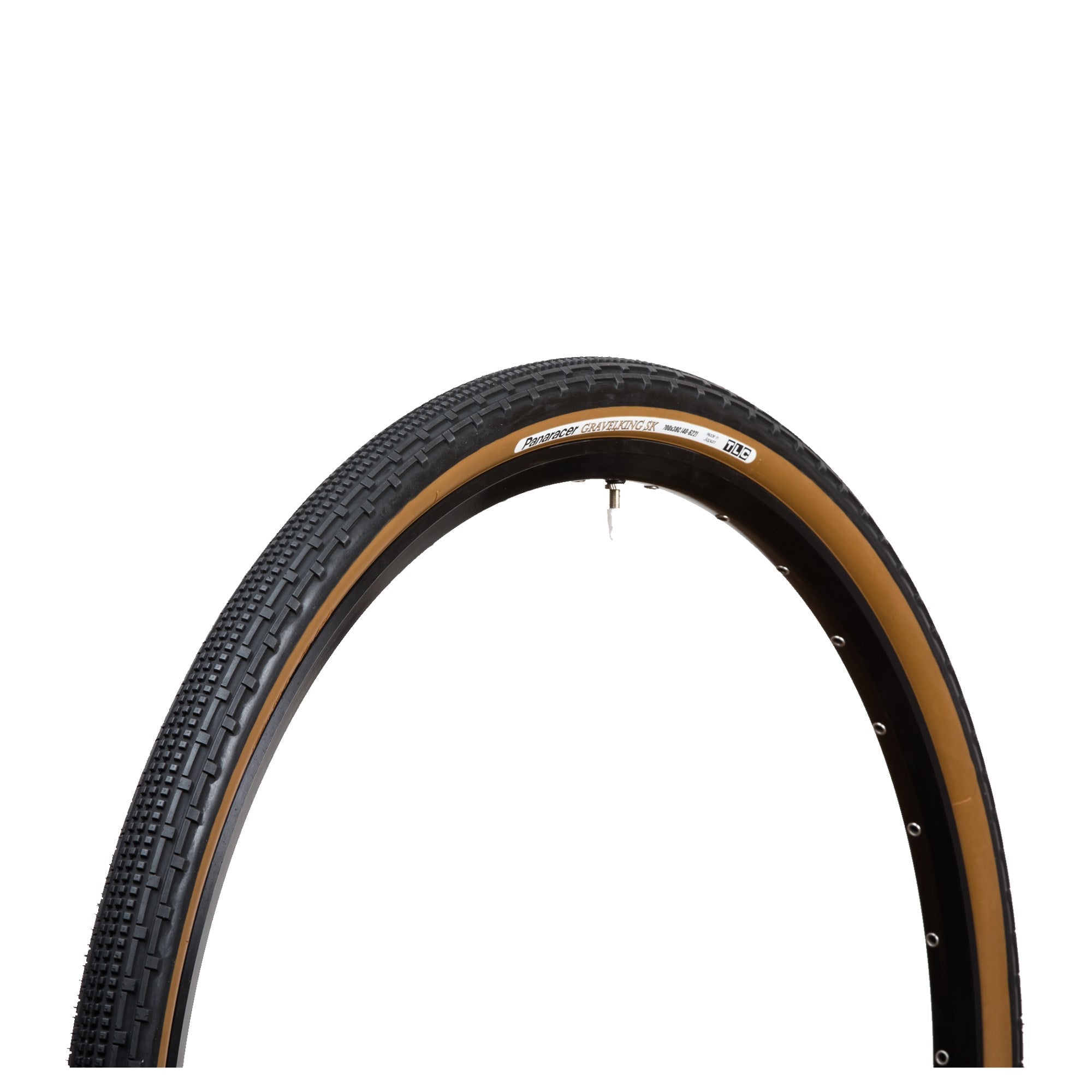 Panaracer GravelKing SK TLC Folding Tyre Black/Brown / 27.5x2.1