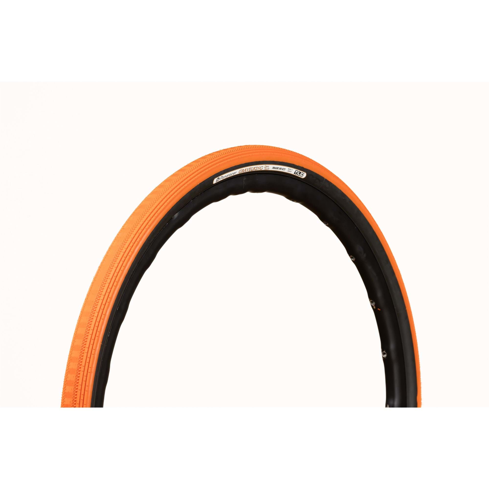 Panaracer GravelKing Slick Colour Edition TLC Tyre Turquoise Blue/Brown / 700 x 32c