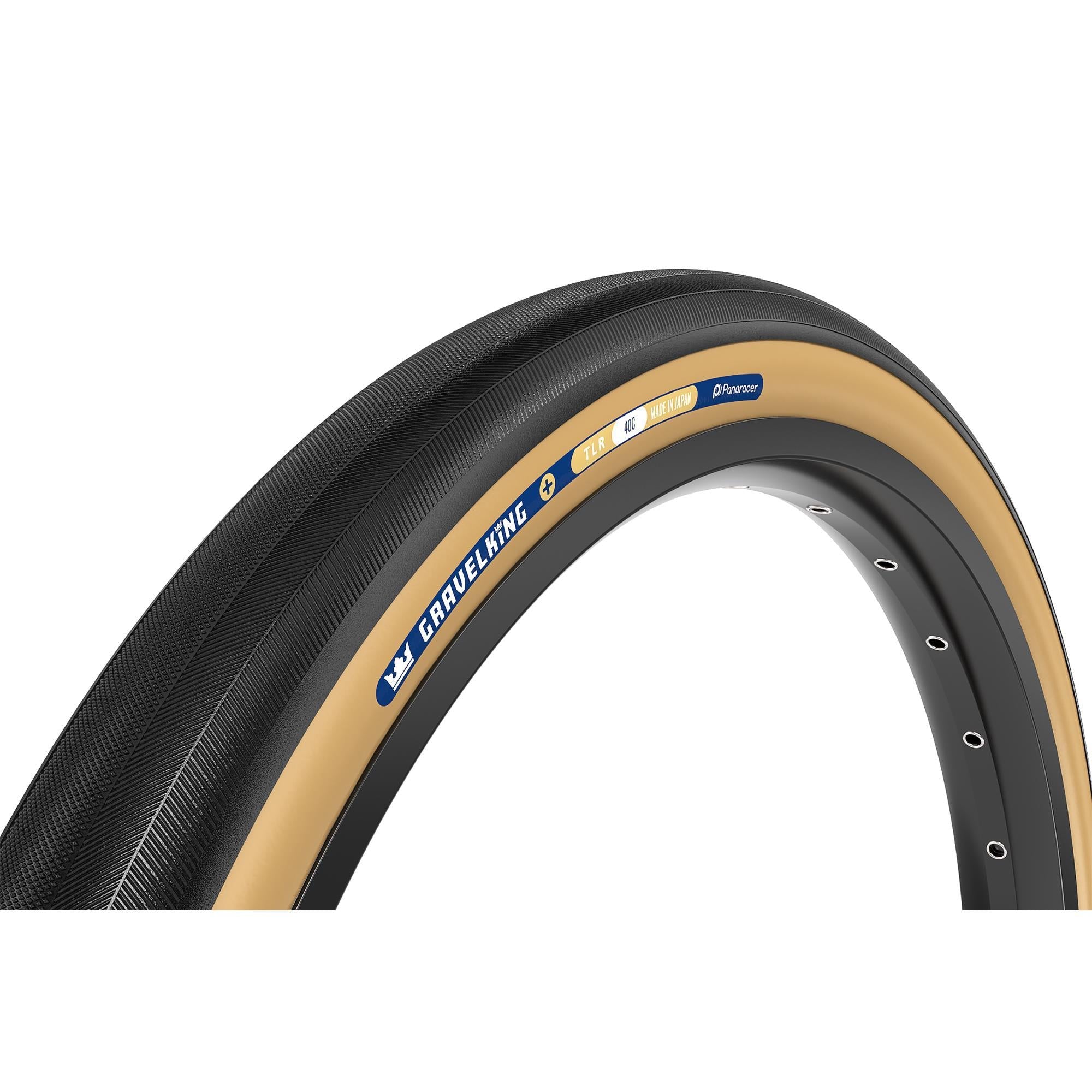 Panaracer GravelKing Slick Plus TLR Tyre Brown / 700 x 30