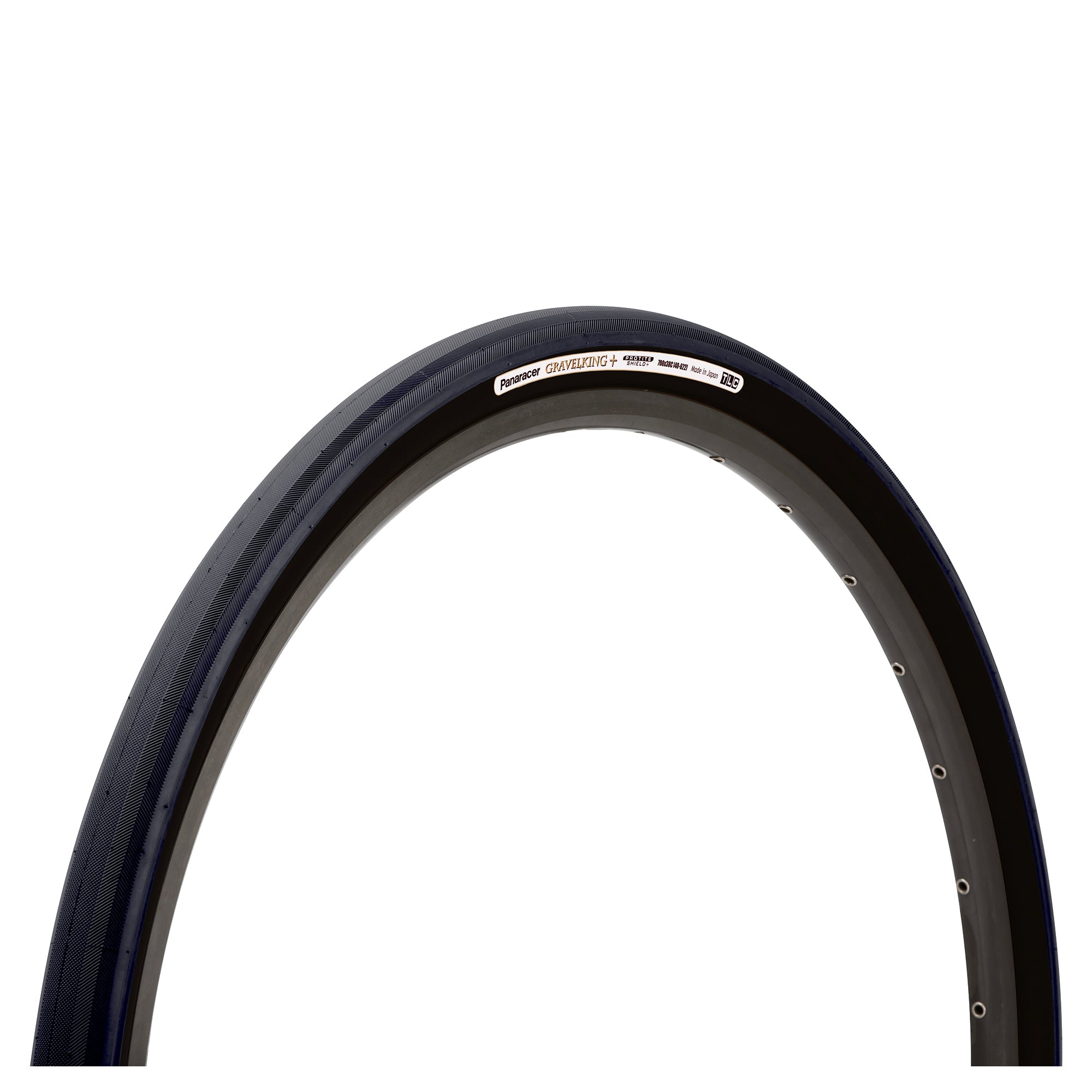 Panaracer GravelKing Slick+ TLC Folding Tyre Black/Brown / 700 x 35c