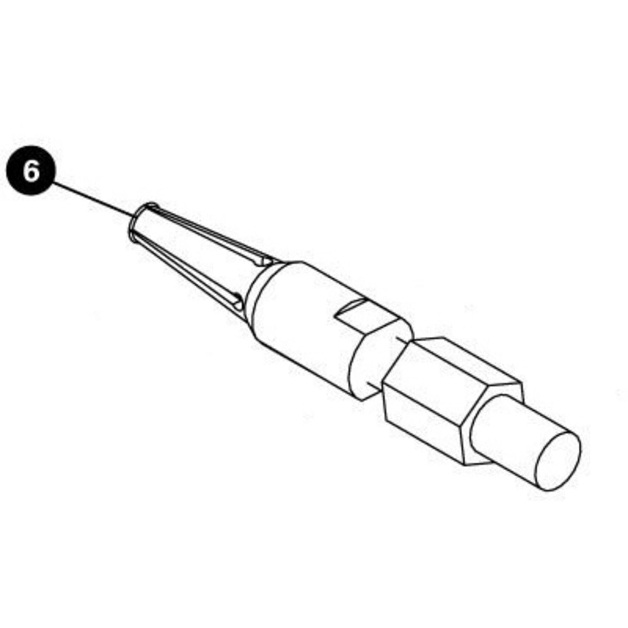 Park Tool 2561 Expanding Collet 10 - 14 mm for SHX-1 Silver / One size
