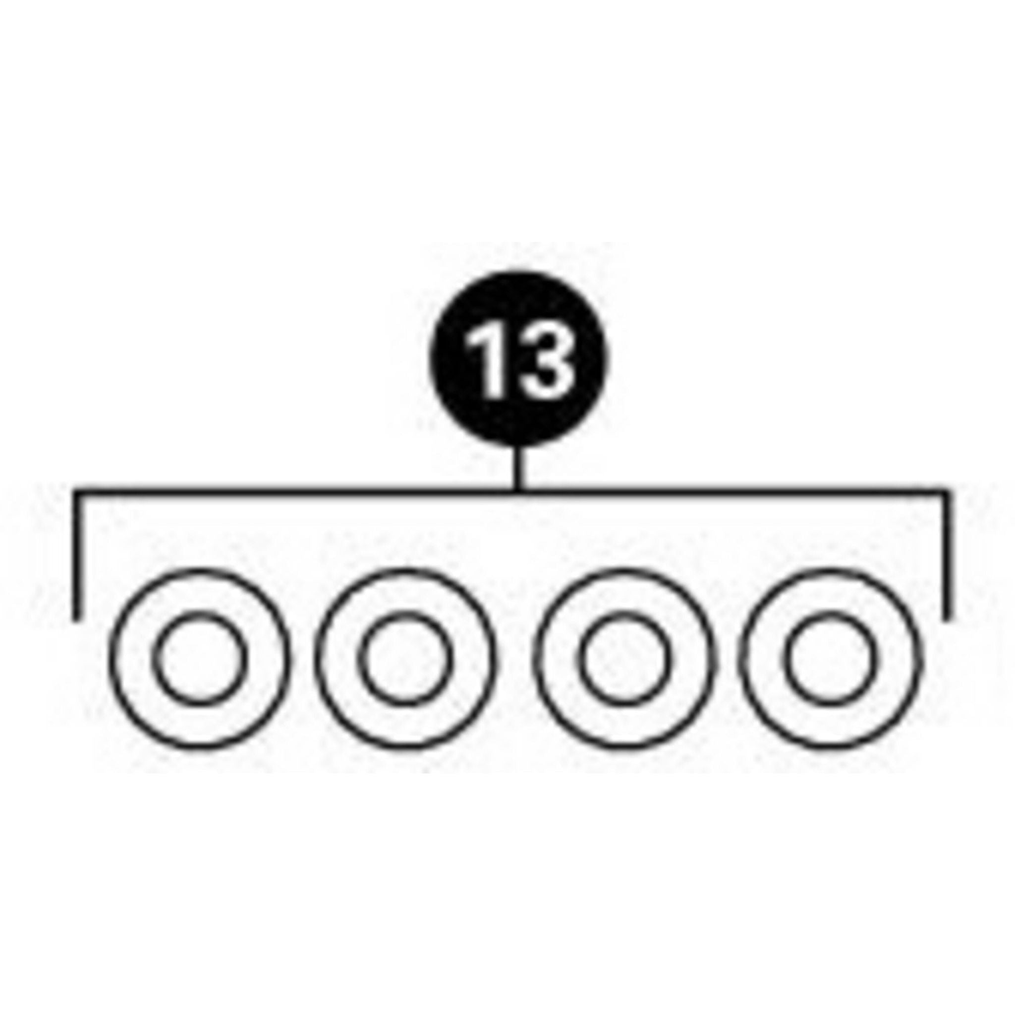 Park Tool 2611-6 O-ring for BKD DOT fluid bleed kits Black / One size