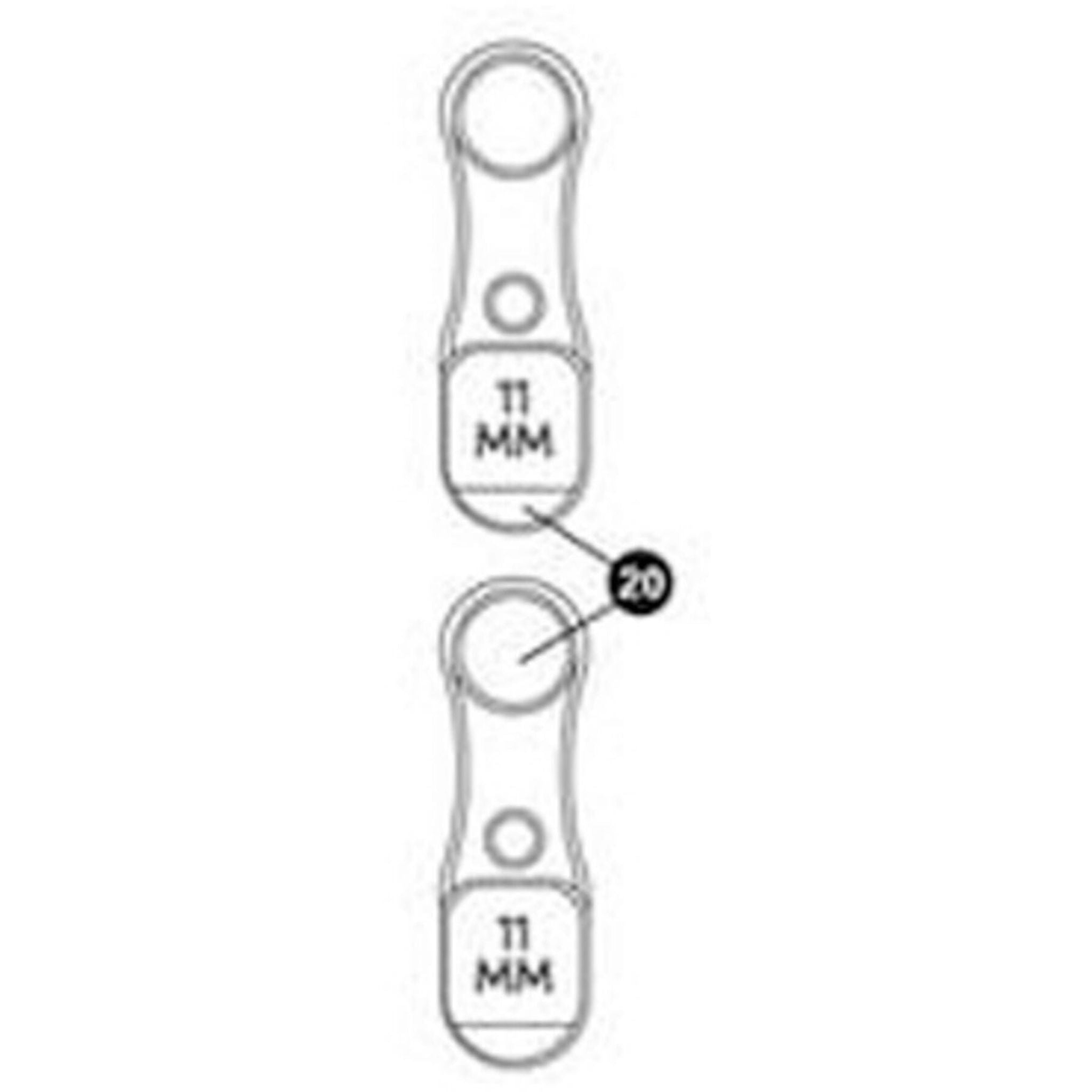 Park Tool 2615-2 11mm Brake bleed block BKM-1.2 and BKD-1.2 Black / One size