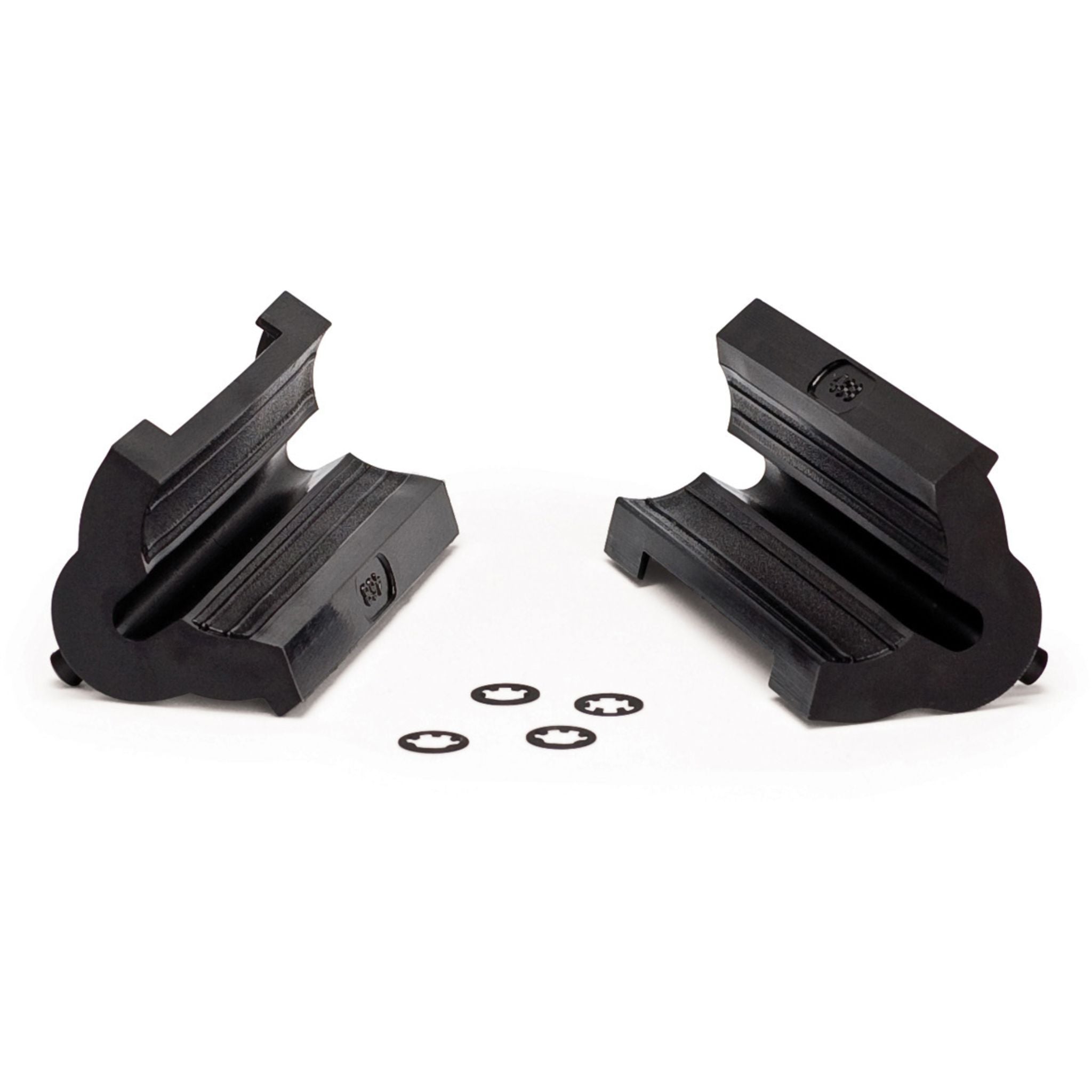 Park Tool 468B - Clamp covers for PRS-2 / 8 with double cable reliefs Black / One size