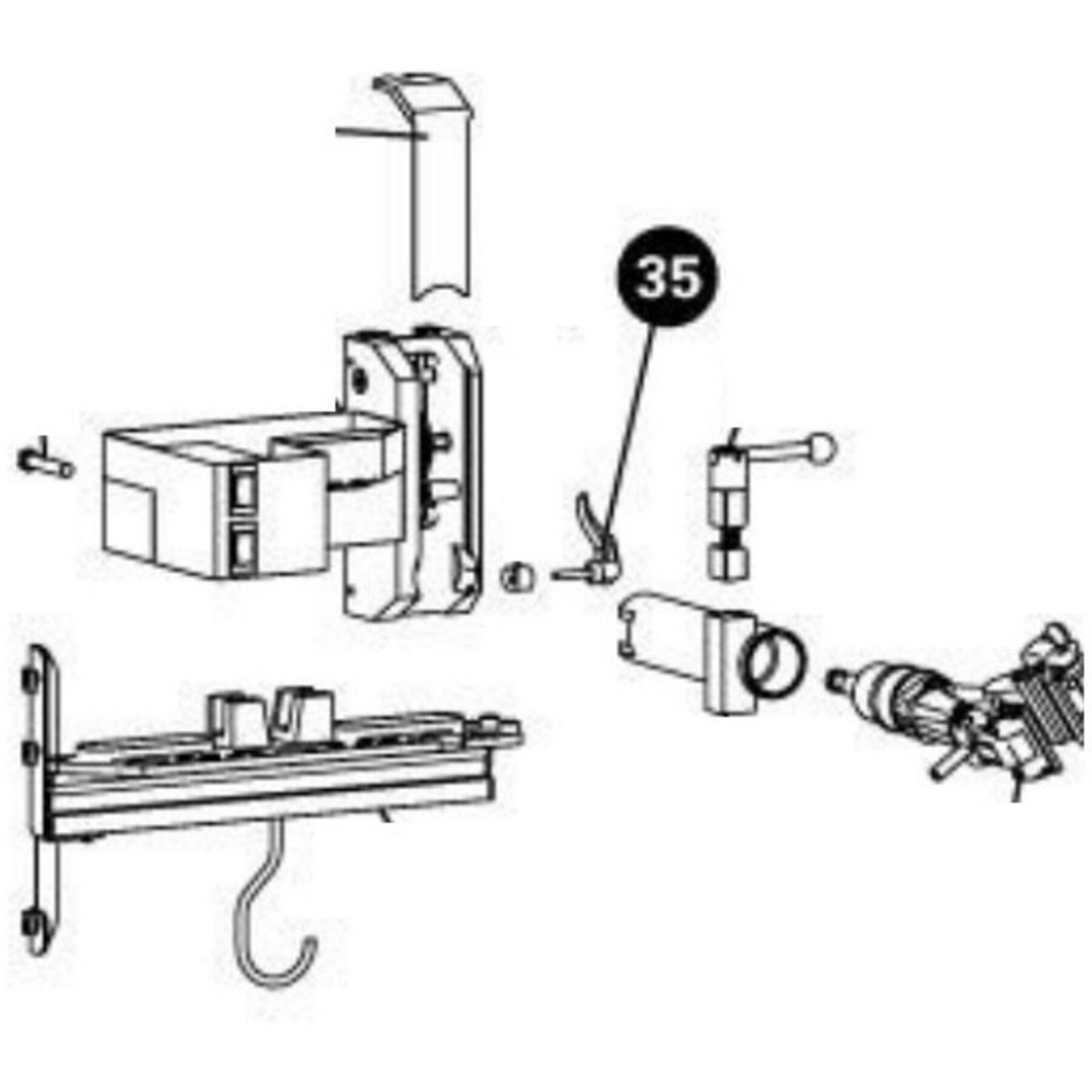 Park Tool 92933 - PRS-33 brake quick release Black / One size