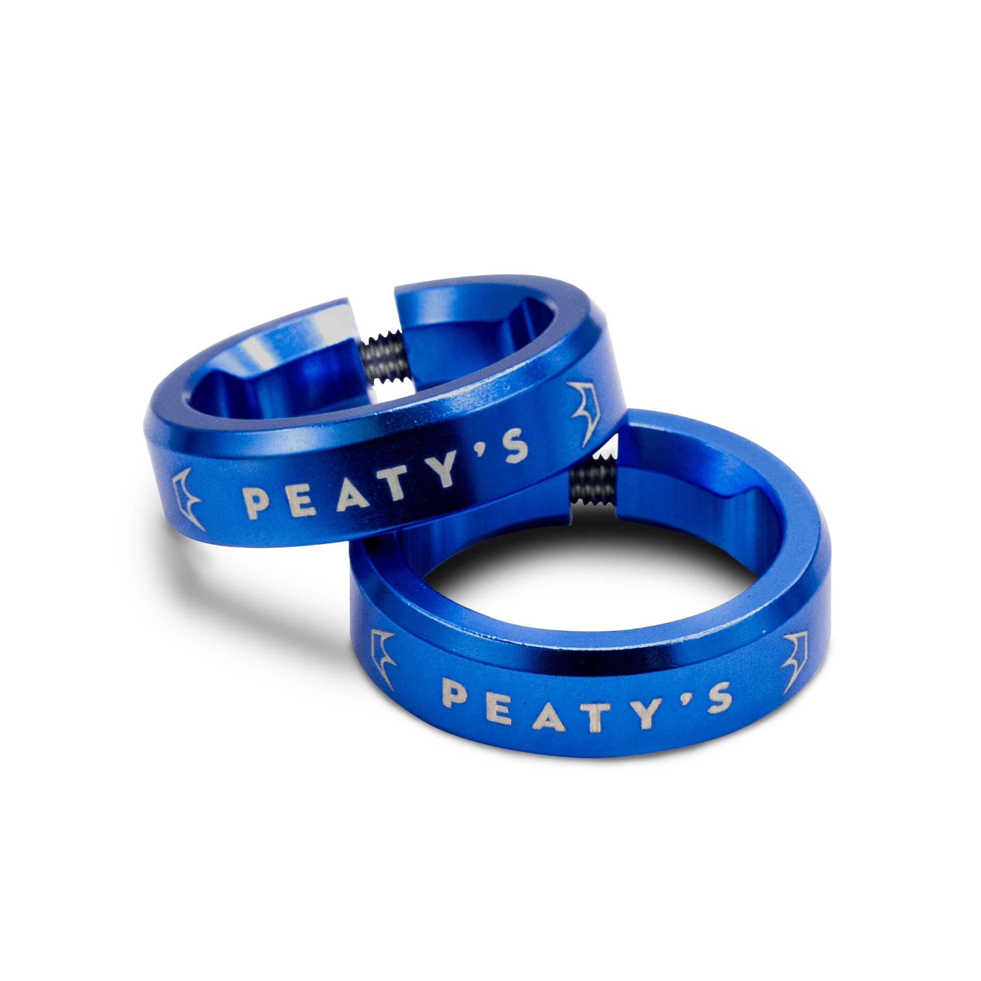 Peatys Monarch Grip Lock Rings Navy