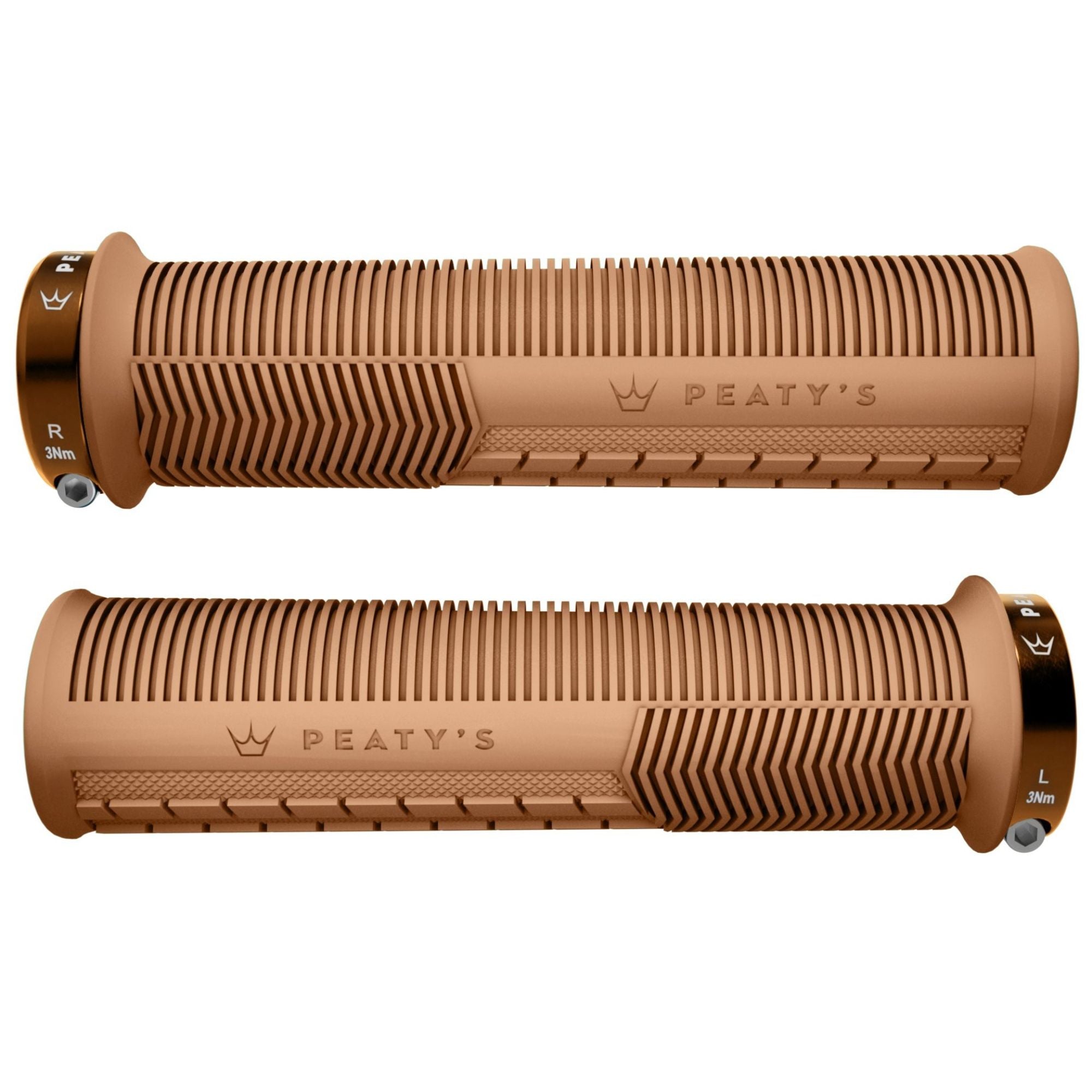 Peatys Monarch Grips Gum / Mushroom Pattern / Thick