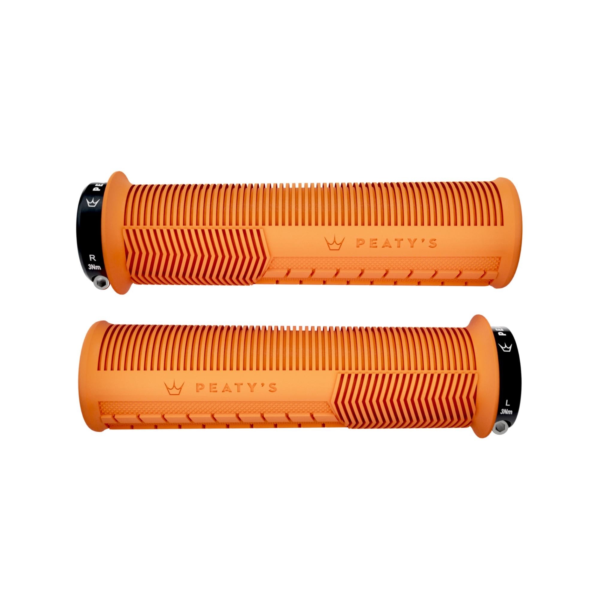 Peatys Monarch Grips Mango / Mushroom Pattern / Thick